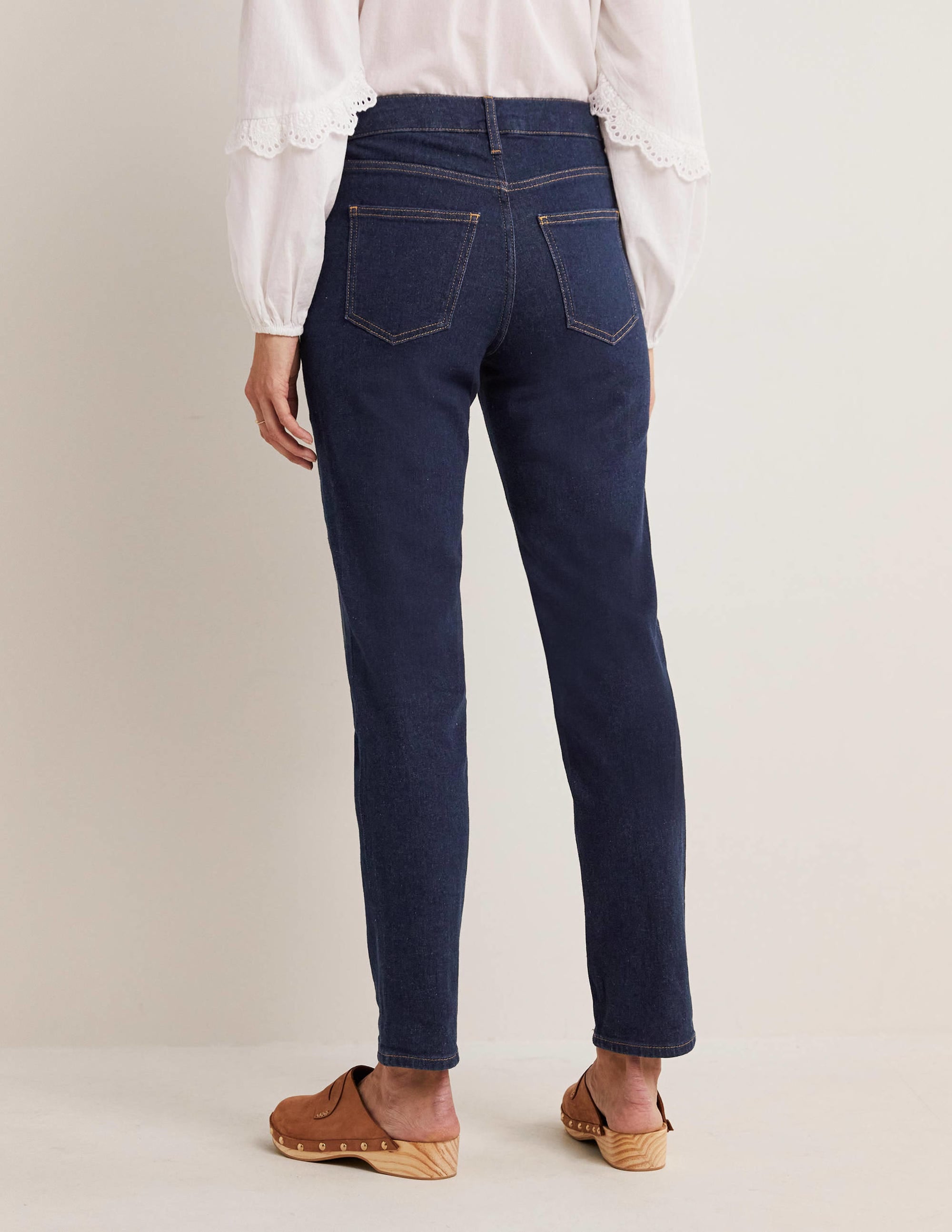 Jean girlfriend-Indigo - Image 3