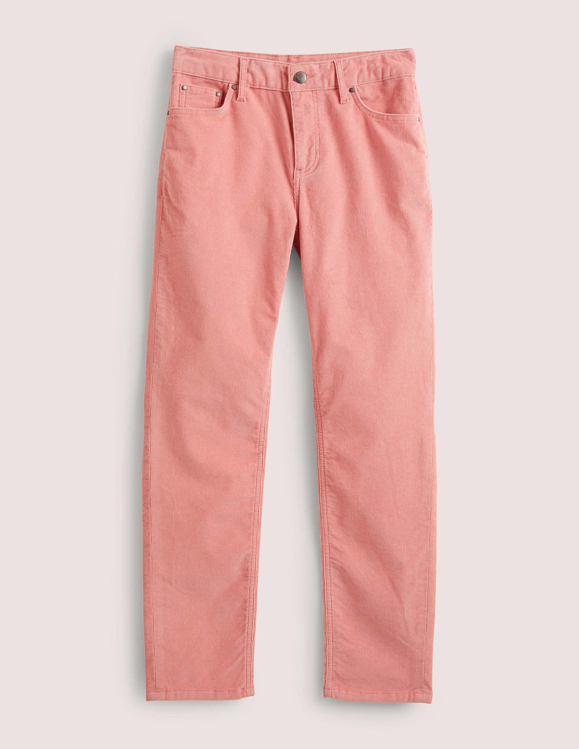Schmale Cord-Jeans mit geradem Bein-Mandelblütenrosa-5