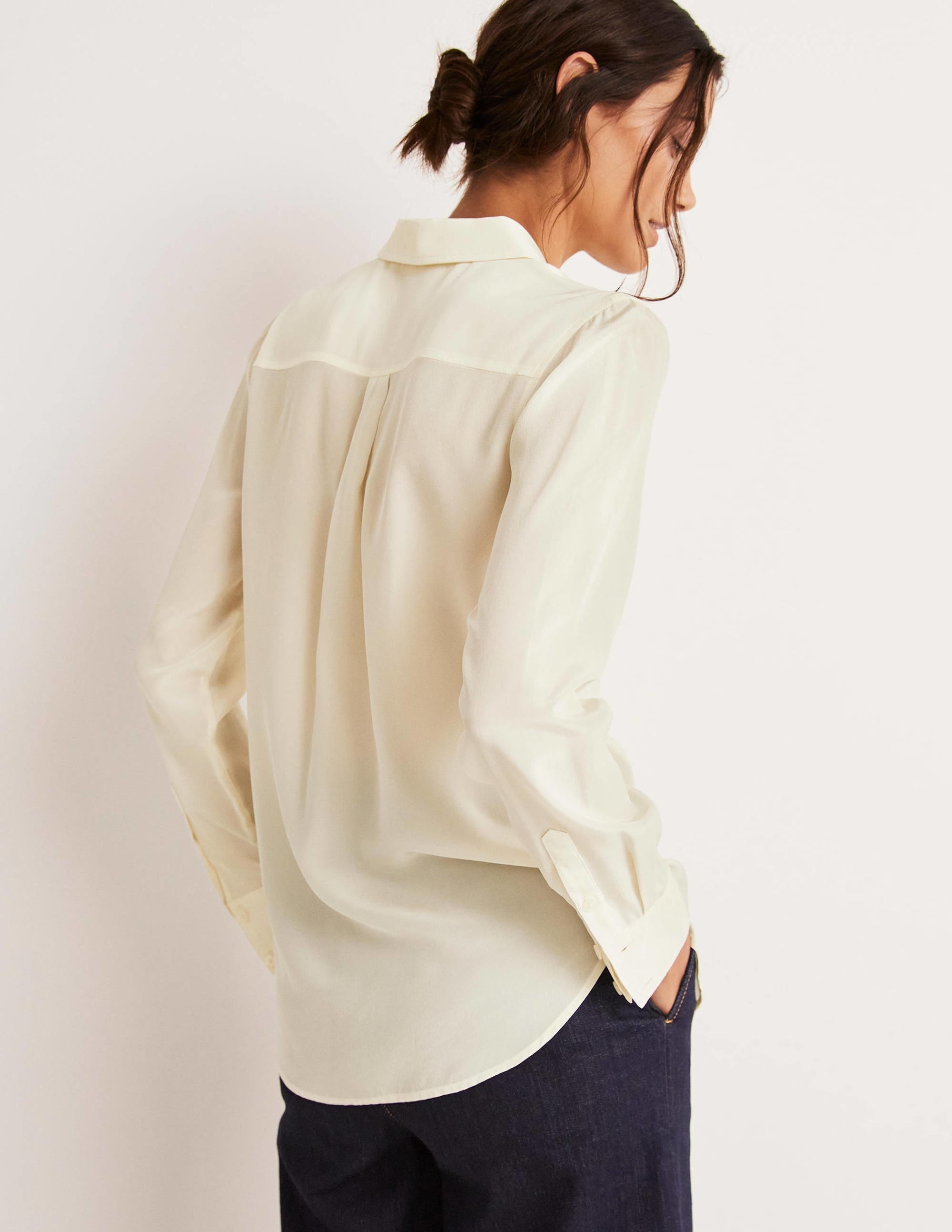 Chemise en soie-Ivoire - Image 7