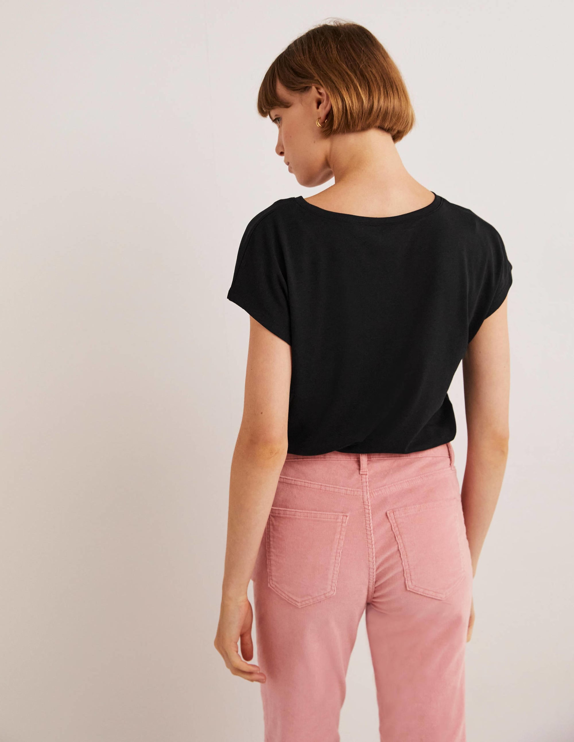 T-shirt sans coutures-Noir - Image 3