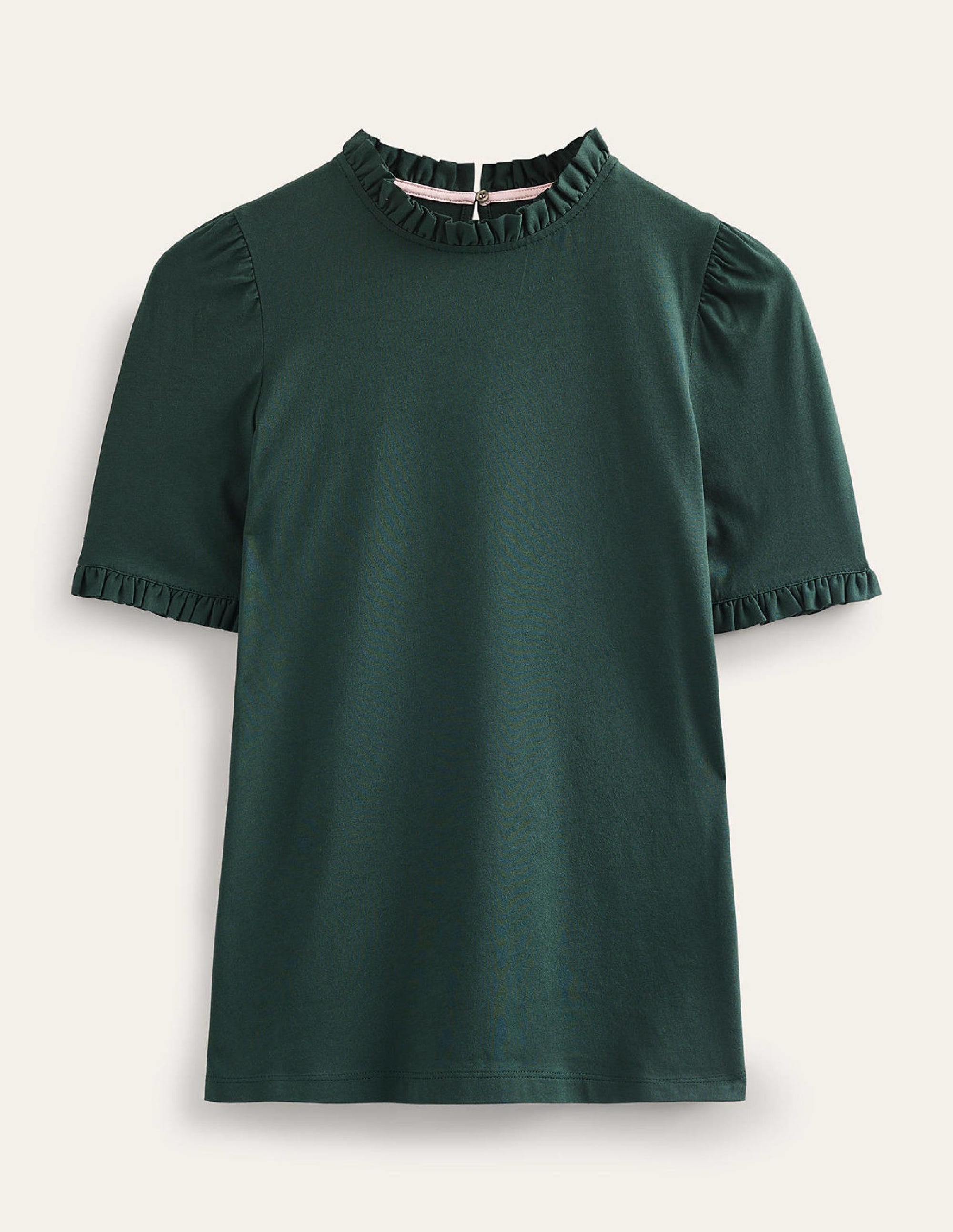 T-shirt volanté ultra-doux-Vert Chatsworth - Image 5