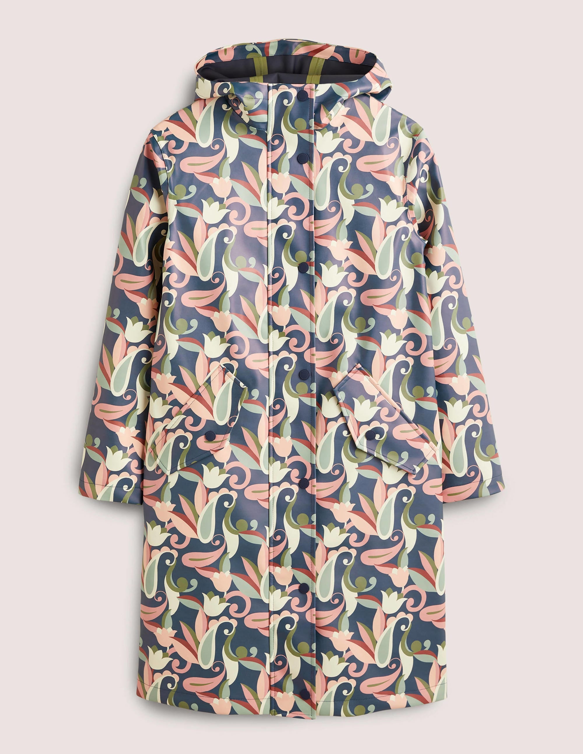Imperméable long-Multi, motif Paisley Meadow - Image 6