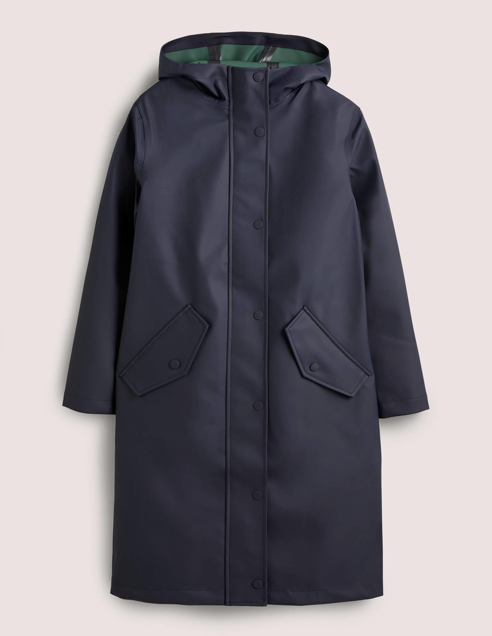 Imperméable long-Bleu marine - Image 6