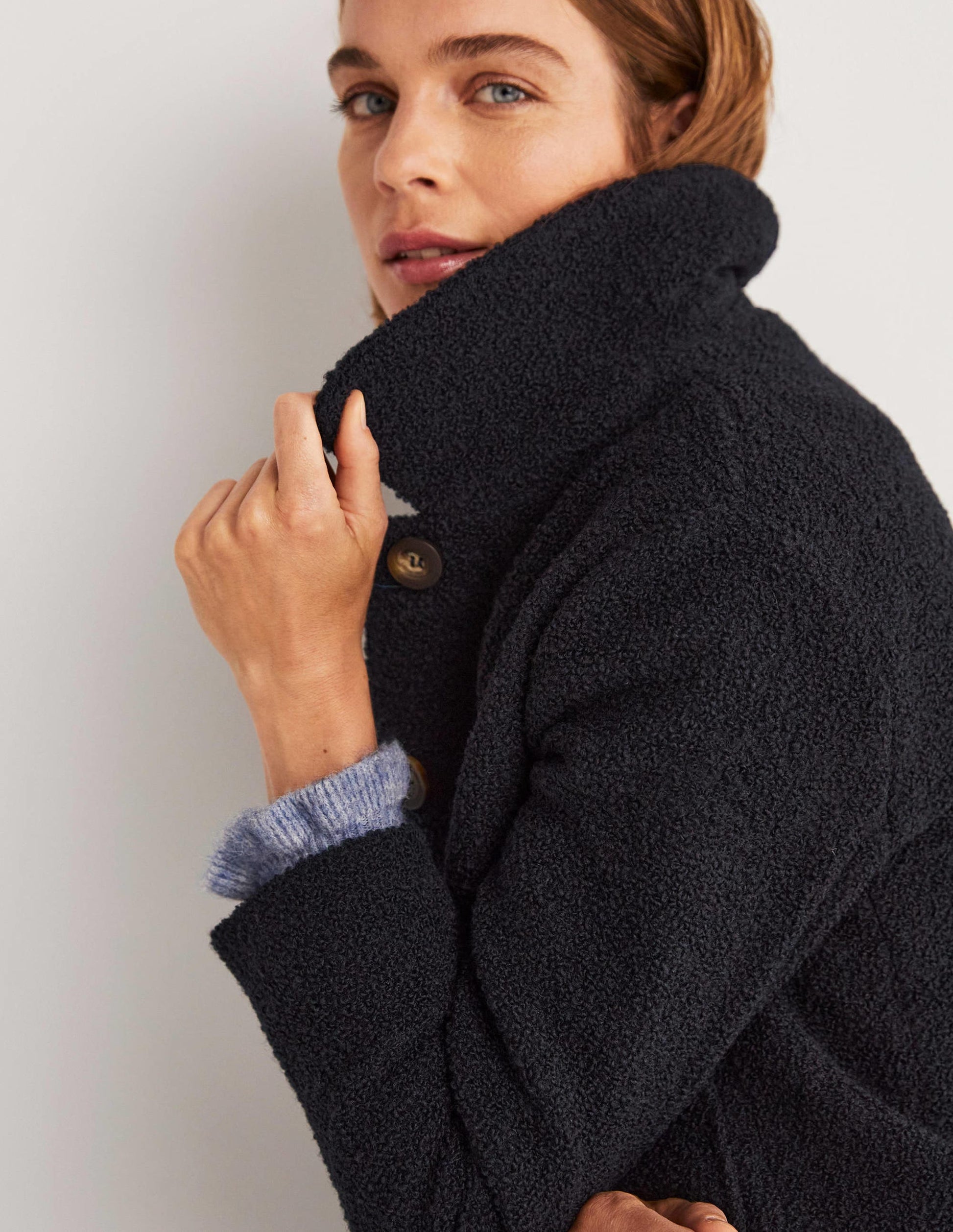Veste courte Rye-Bleu marine-2