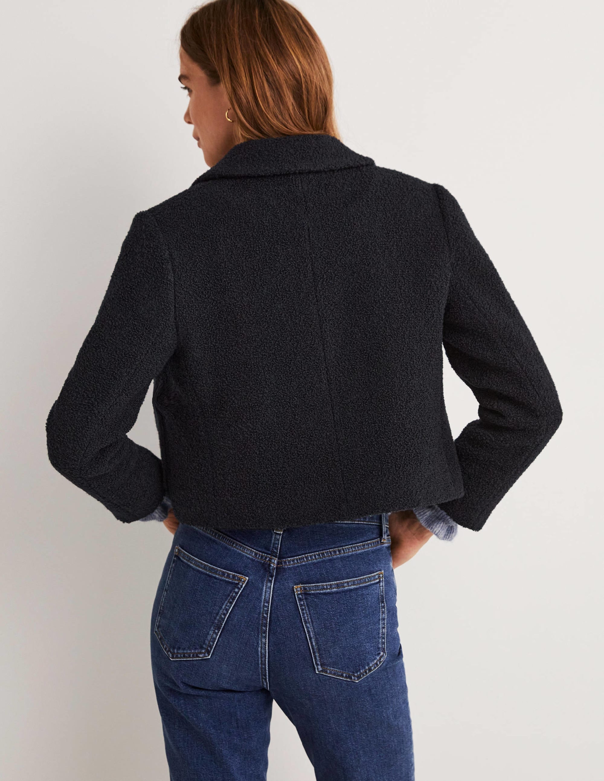 Veste courte Rye-Bleu marine - Image 3