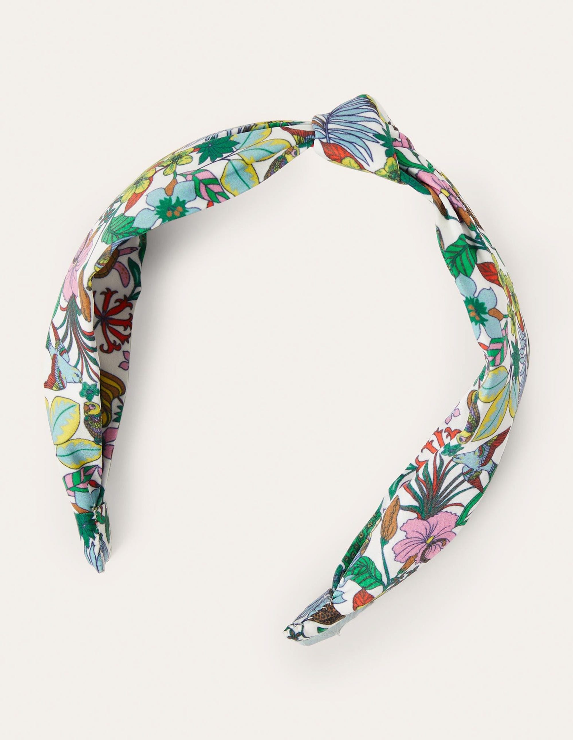 Serre-tête noué-Multi, motif Exotic Paradise - Image 1