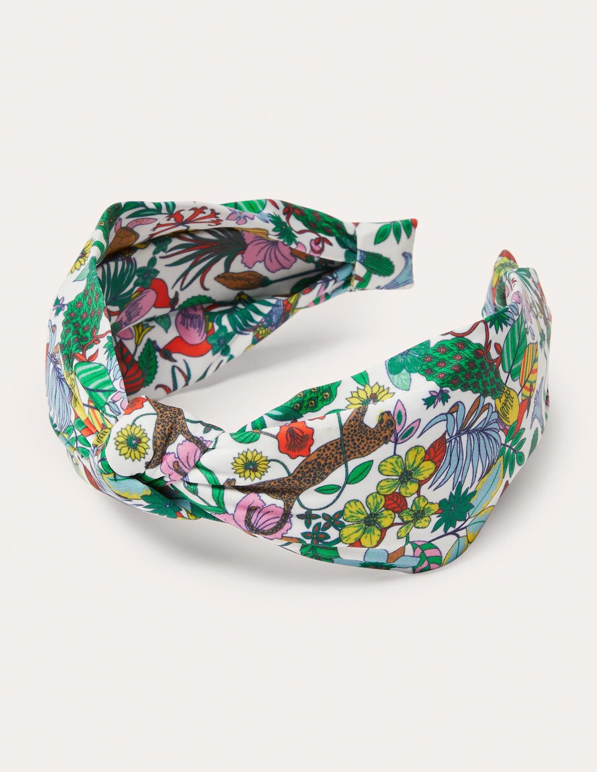 Serre-tête noué-Multi, motif Exotic Paradise - Image 2