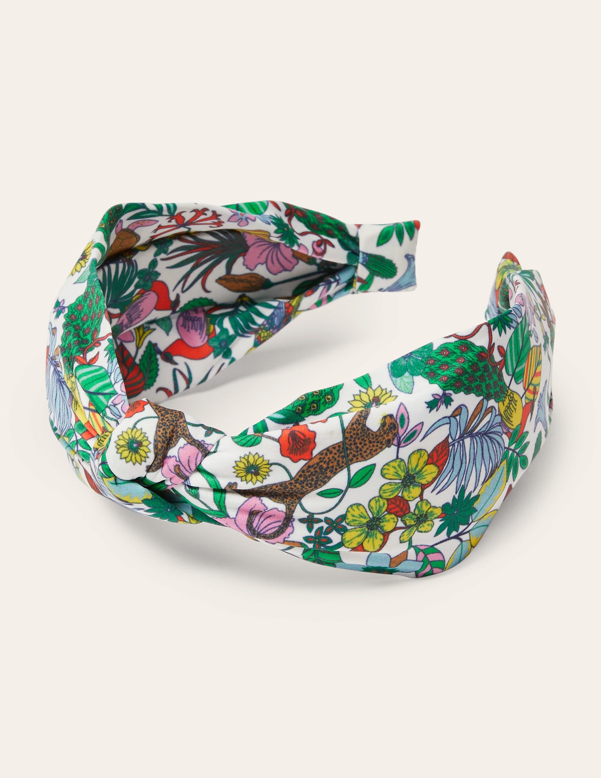 Serre-tête noué-Multi, motif Exotic Paradise - Image 3