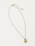 Collier pendentif coquillage-Doré/perle