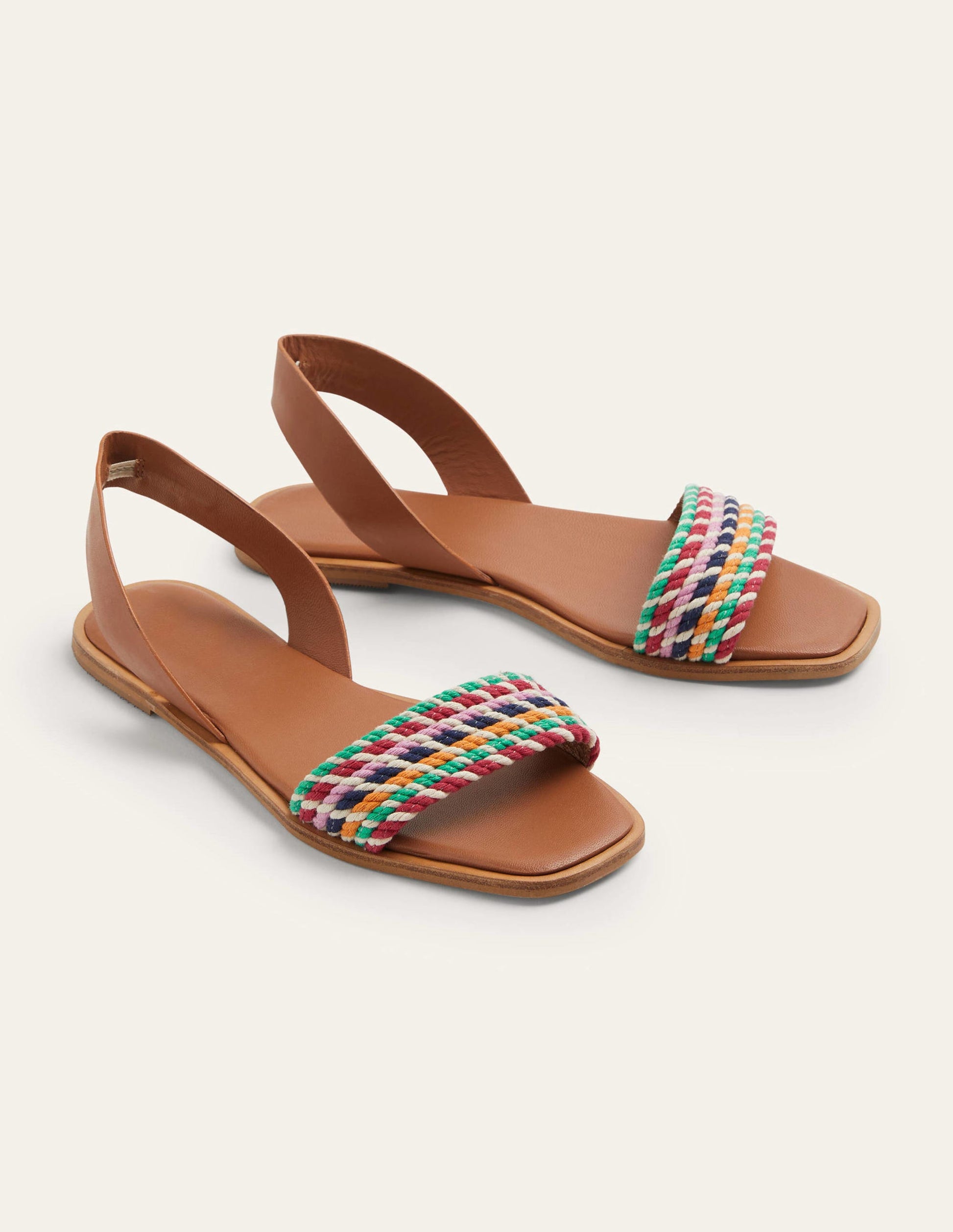 Front Strap Sandals-Multi-2