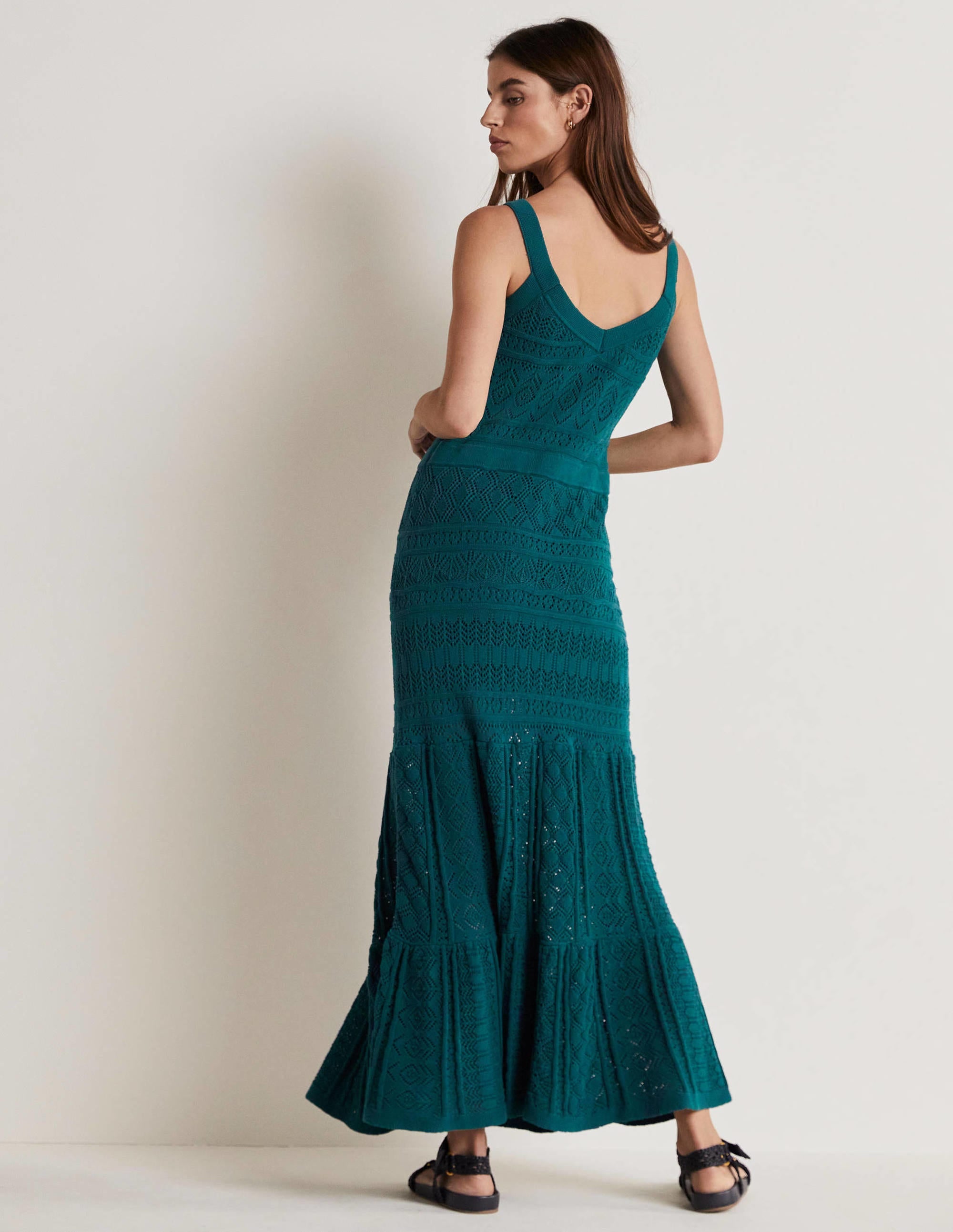Robe longue en maille dentelle-Baie de Chesapeake - Image 2