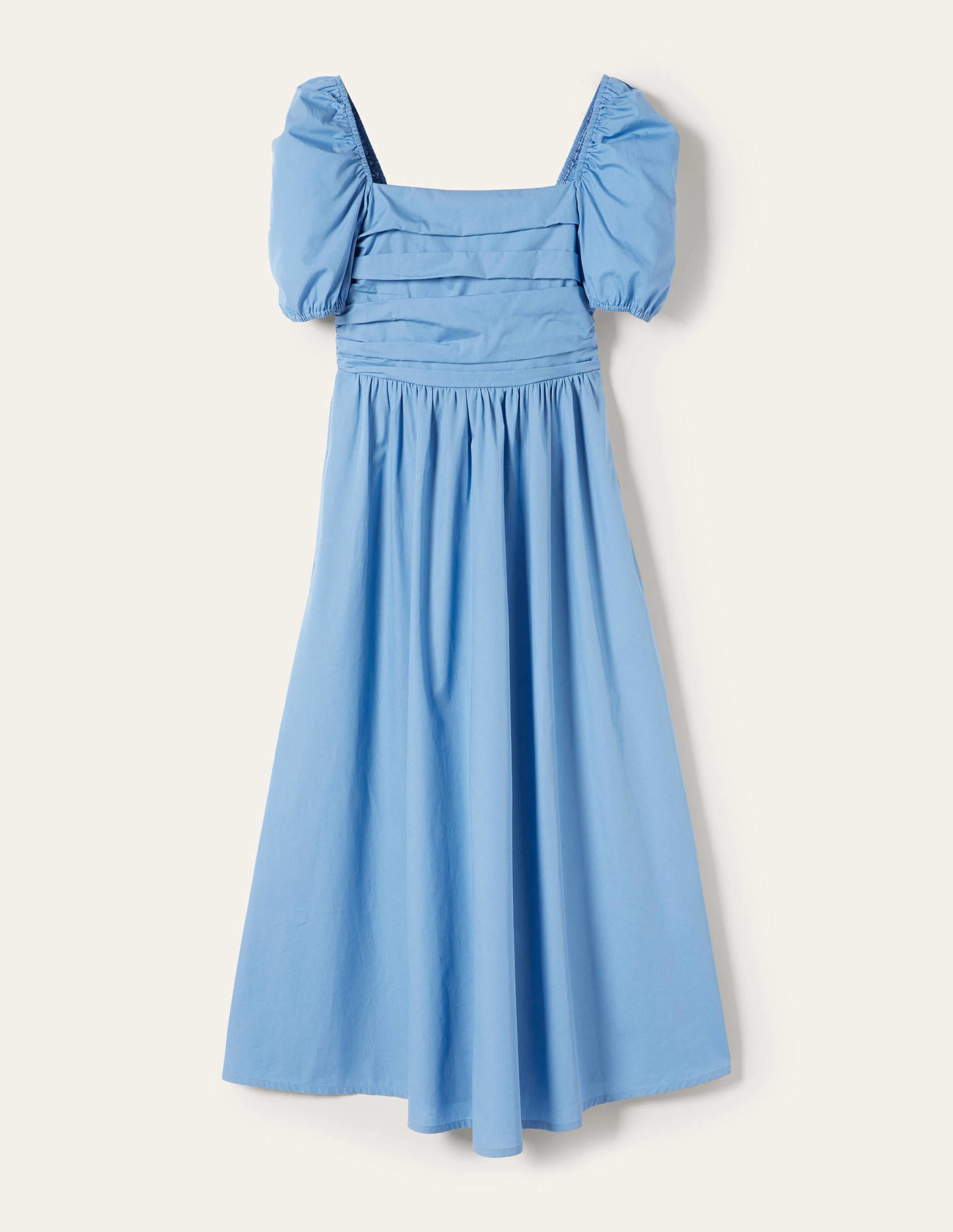 Kleid mit gerafftem Oberteil-Rivierablau - Image 7