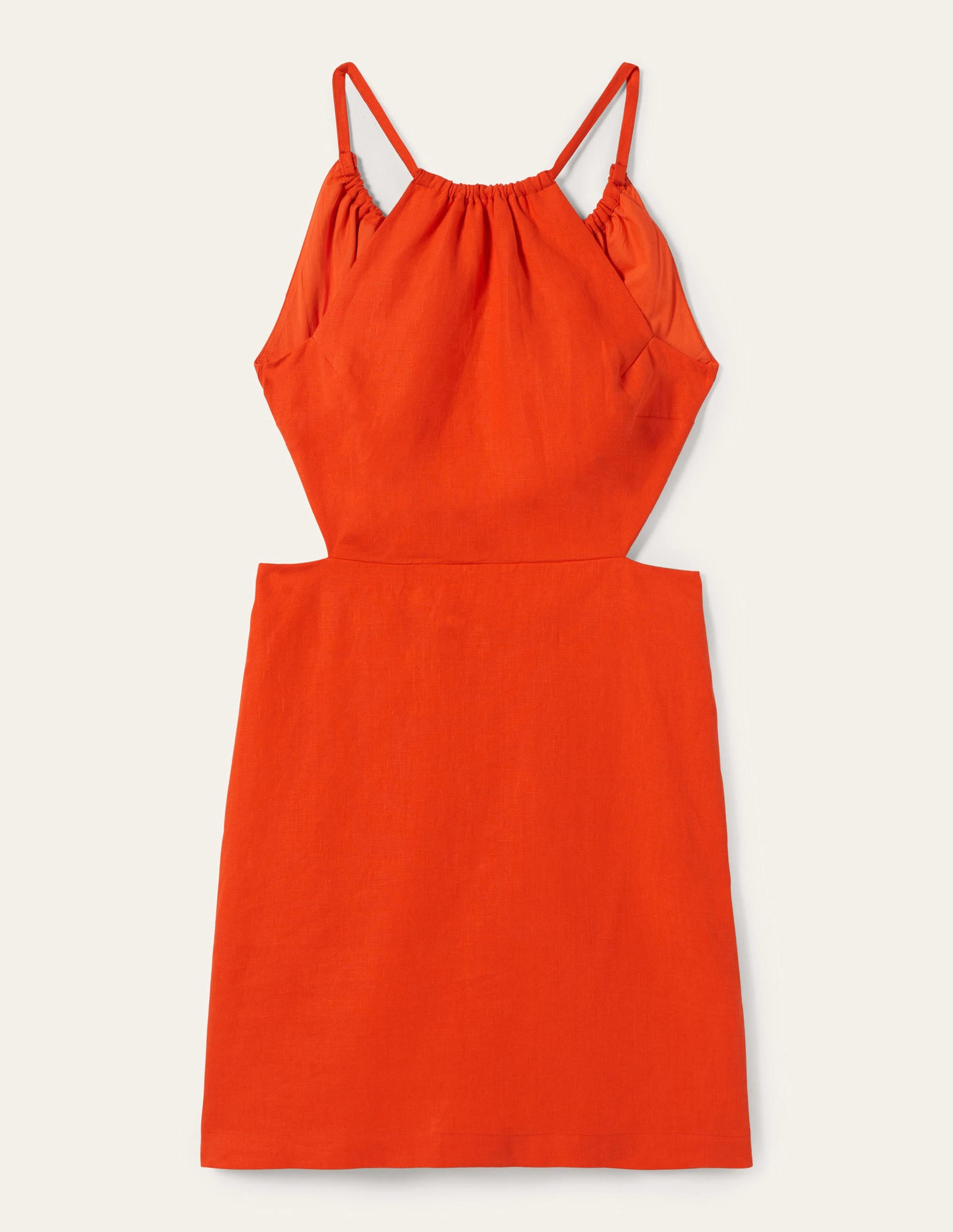 Back Detail Mini Dress-Firecracker - Image 12