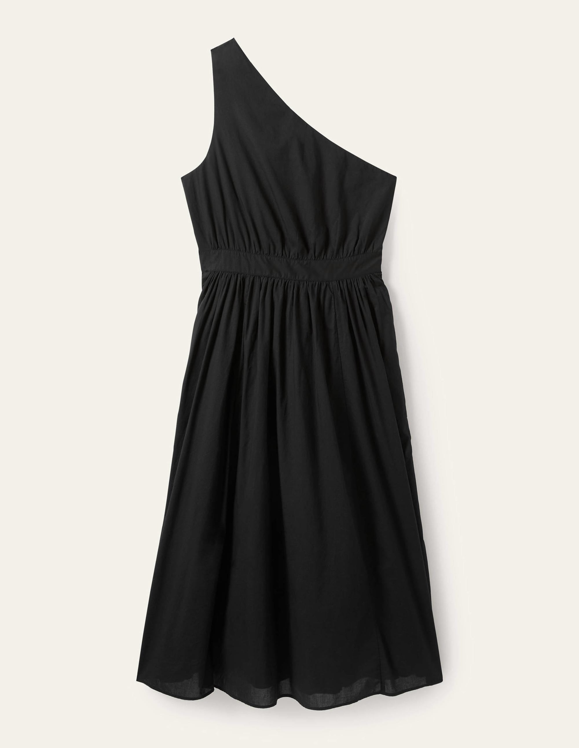 Robe midi asymétrique-Noir - Image 9