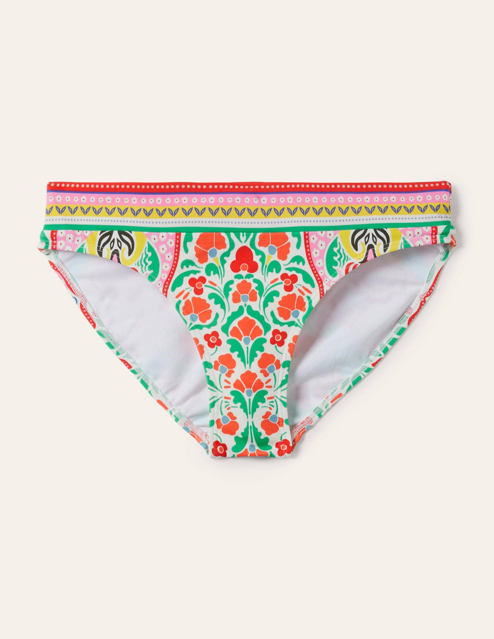Ithaca Bikinihose mit Einsatz-Bunt, Blumenmuster-6