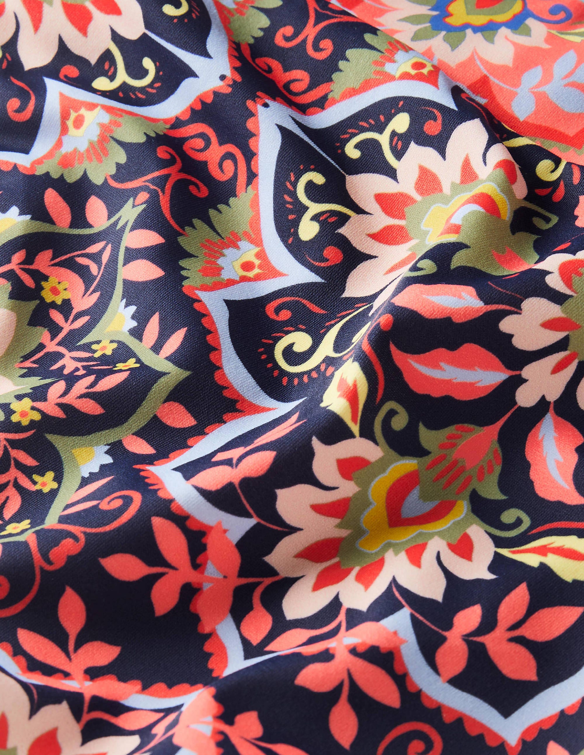 Ithaca Bikinihose mit Einsatz-Navy, Chintz-Blumen - Image 5