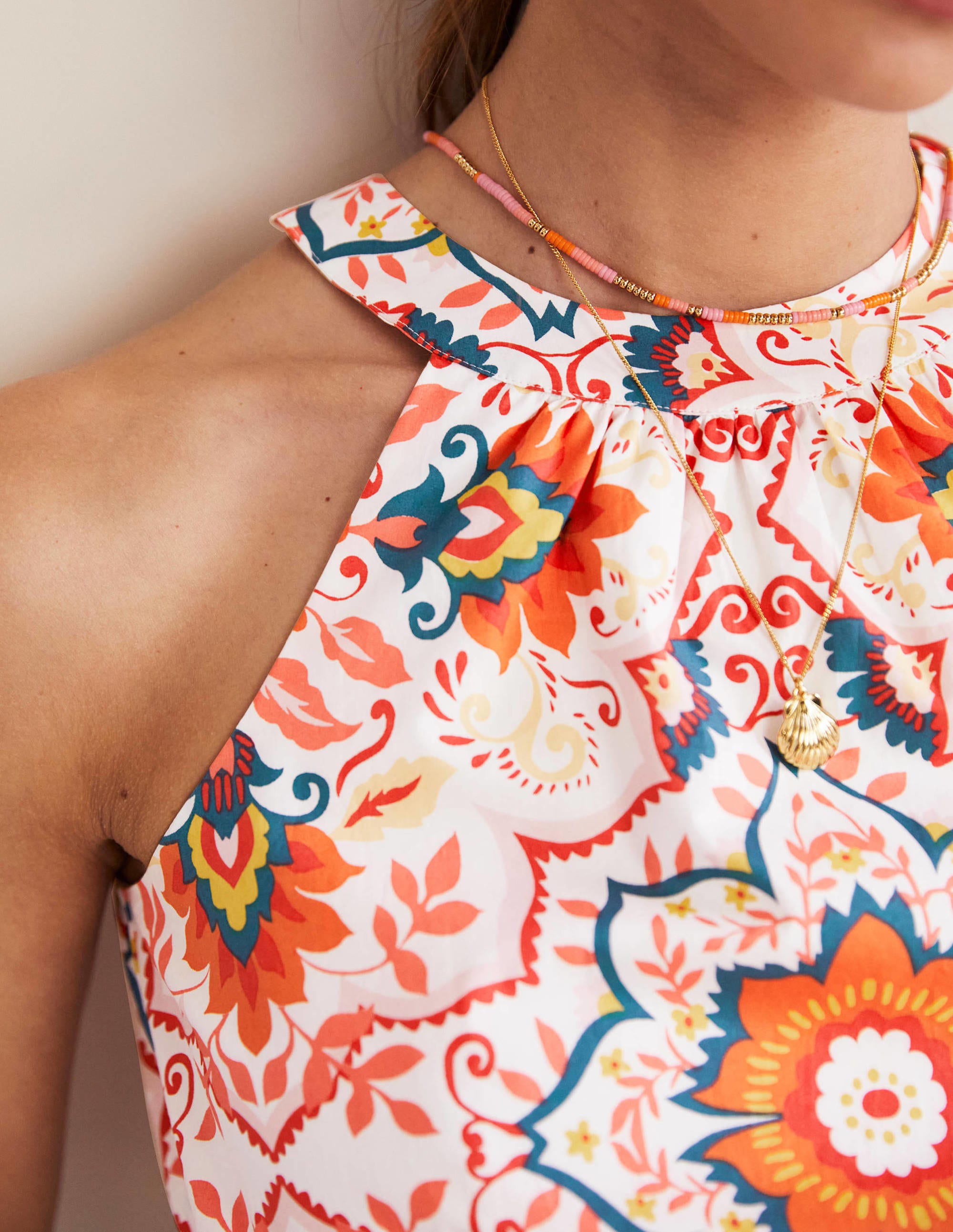 Top dos nu Jessica coordonné-Multi, motif Bloomsbury - Image 2