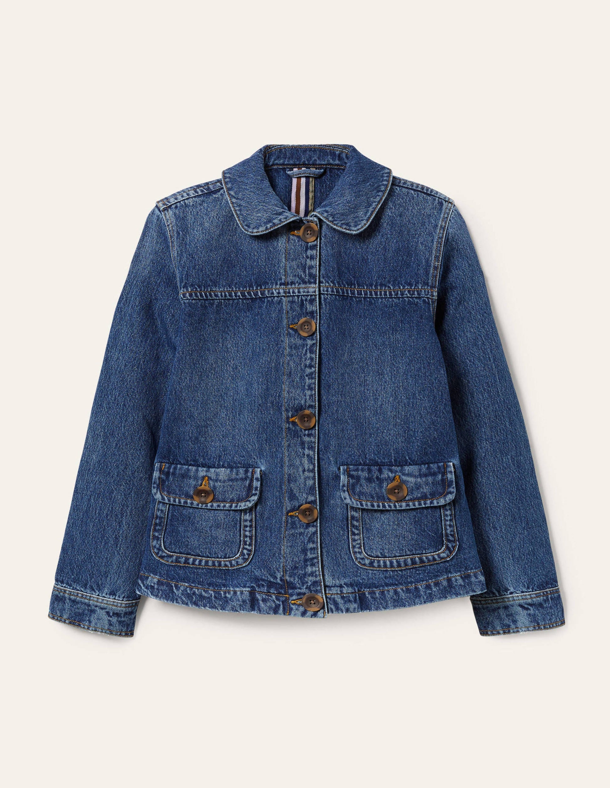 Veste utilitaire avec poches plaquées-Vintage moyen-5
