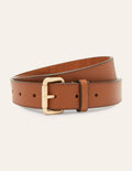 Ceinture à boucle classique-Fauve
