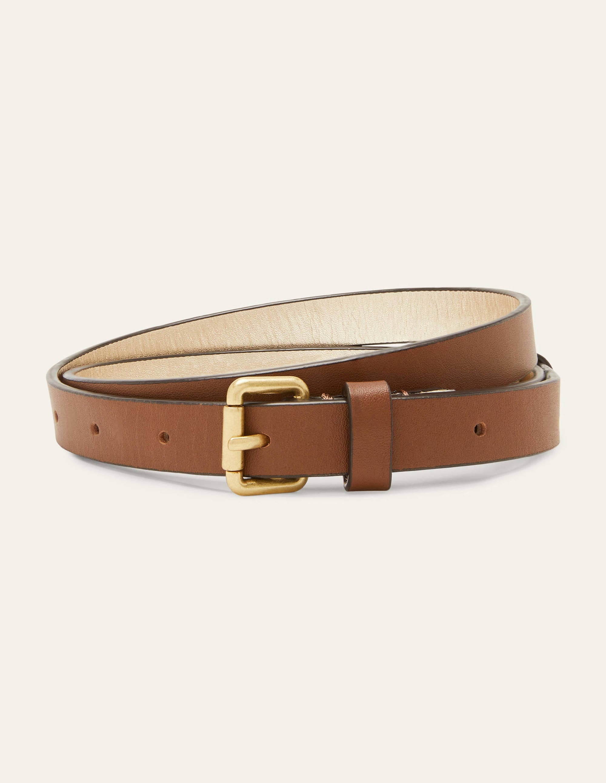 Ceinture fine à boucle-Fauve - Image 1