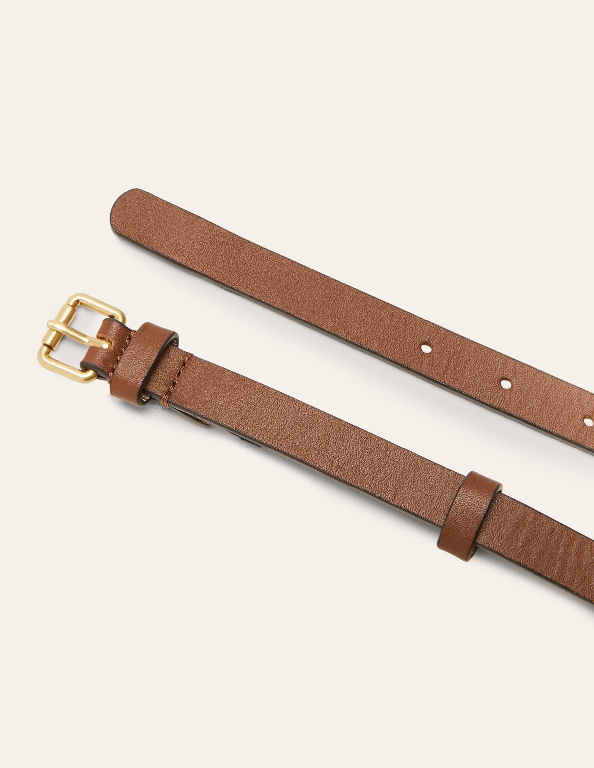 Ceinture fine à boucle-Fauve - Image 2