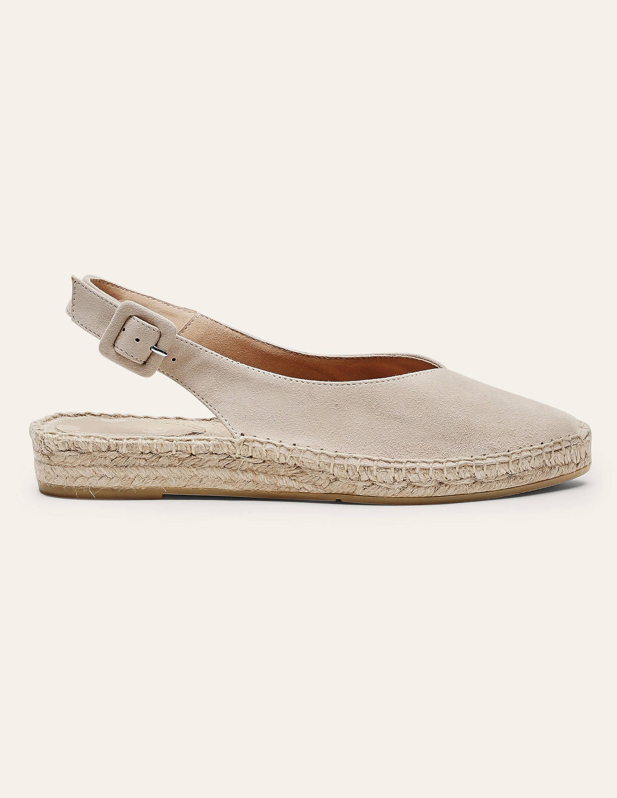Espadrille-Riemchensandalen-Hellbeige - Image 2