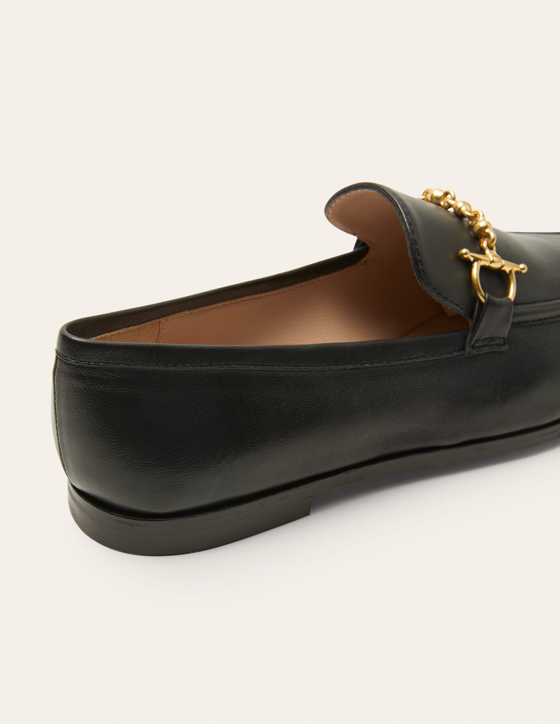 Loafer aus Leder mit Trensen-Schwarz-3
