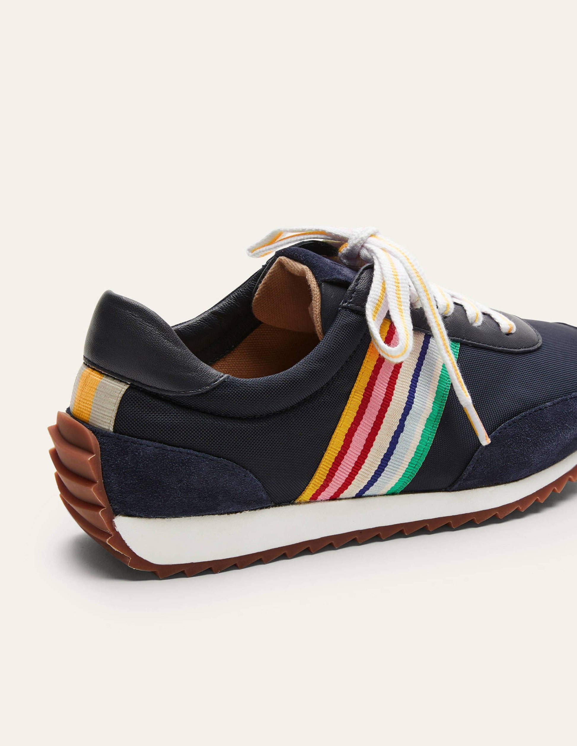 Gestreifte Laufschuhe-Navy/Bunt, Gestreift-4