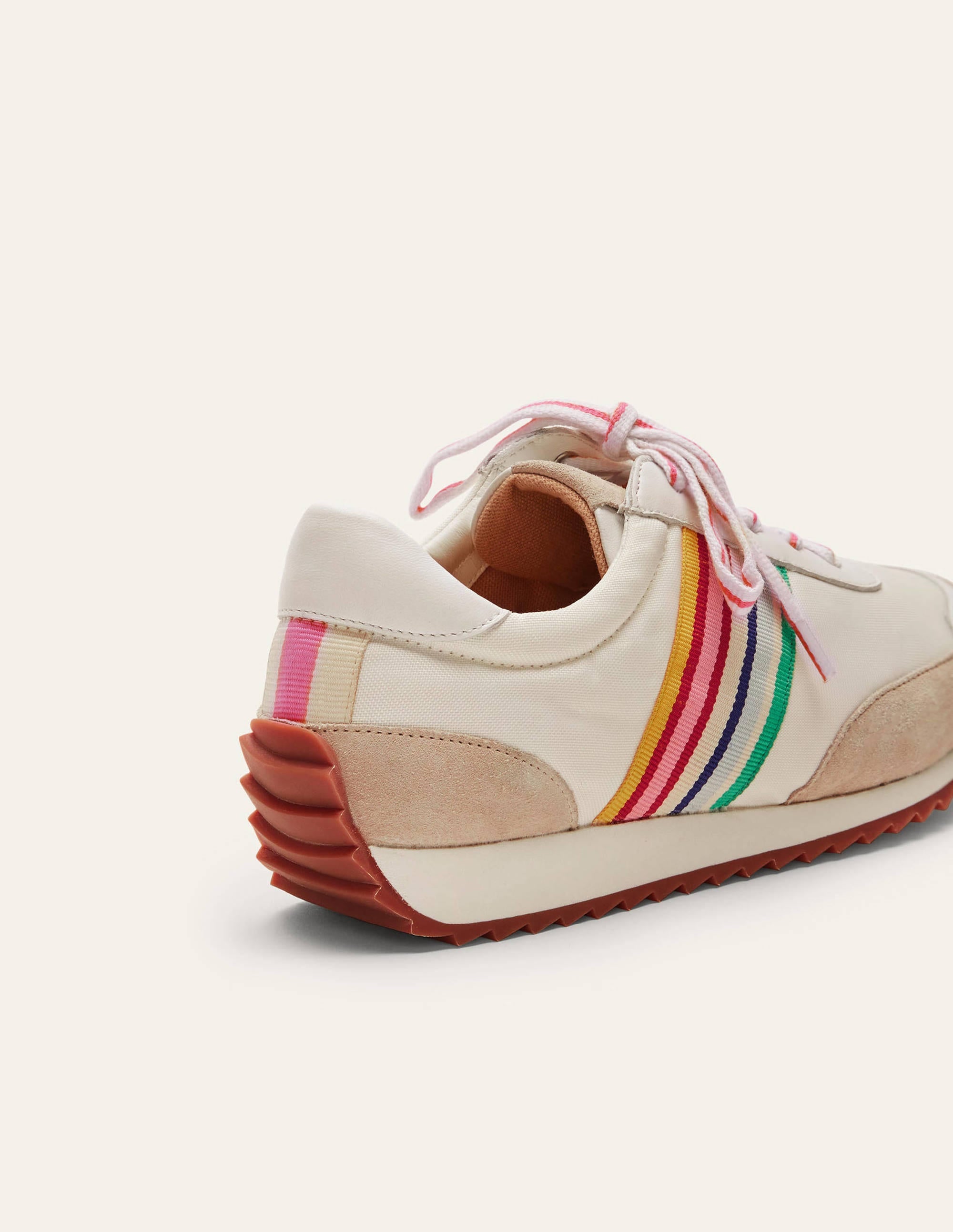 Baskets de running rayées-Blanc, rayé multi - Image 4