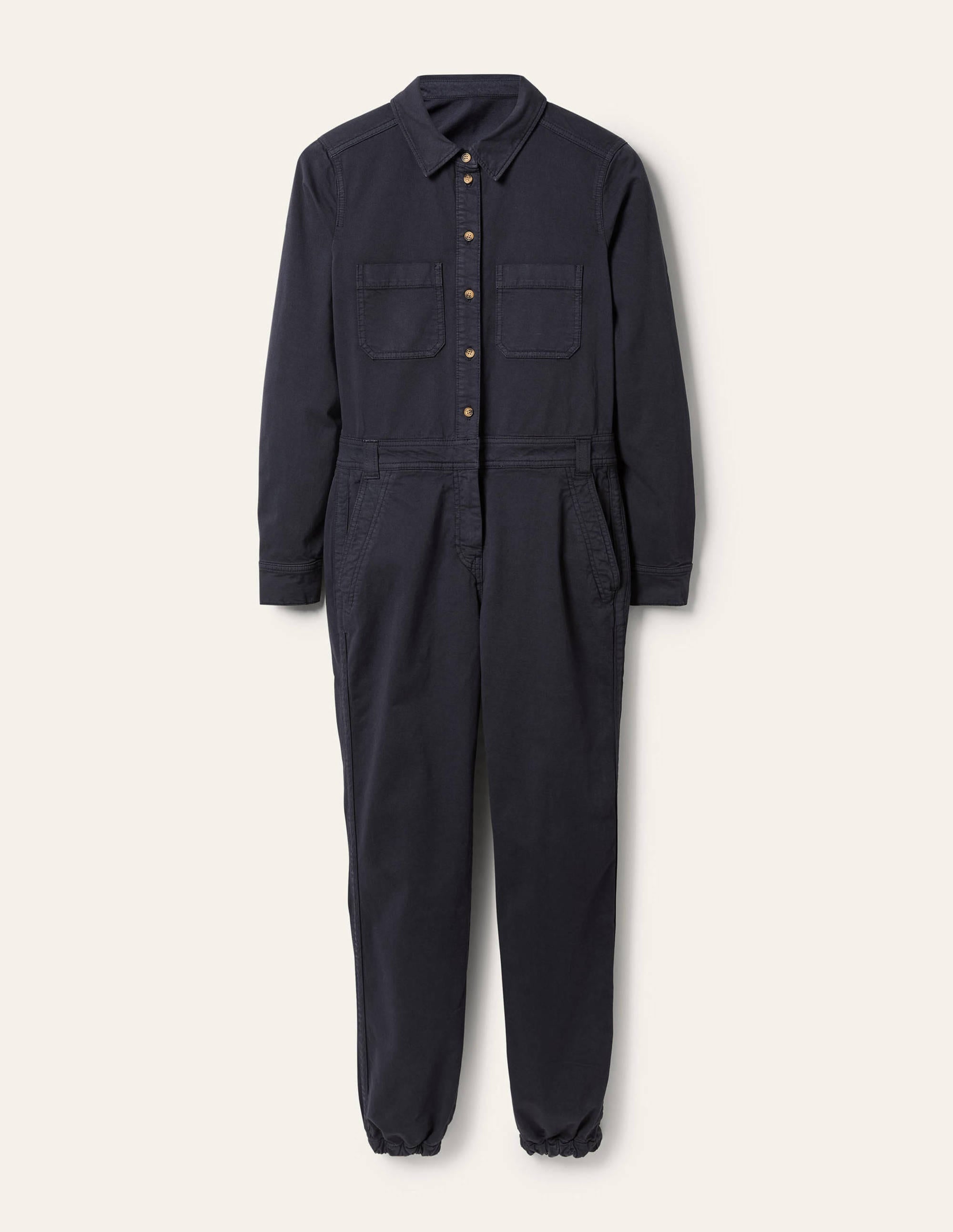 Combinaison Carly en coton-Bleu marine - Image 5