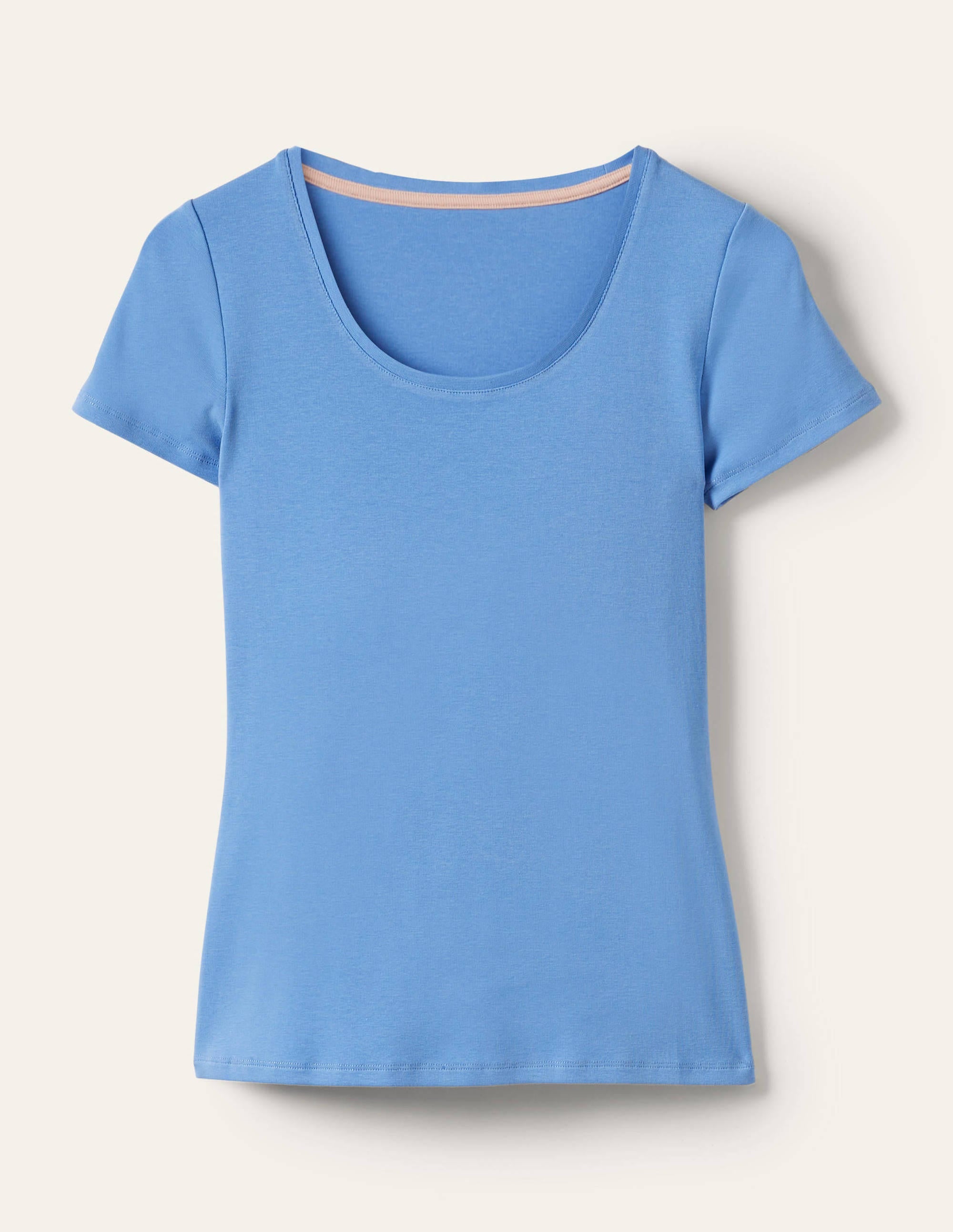Kurzärmeliges Basic-T-Shirt-Traube/Hyazinthe - Image 5