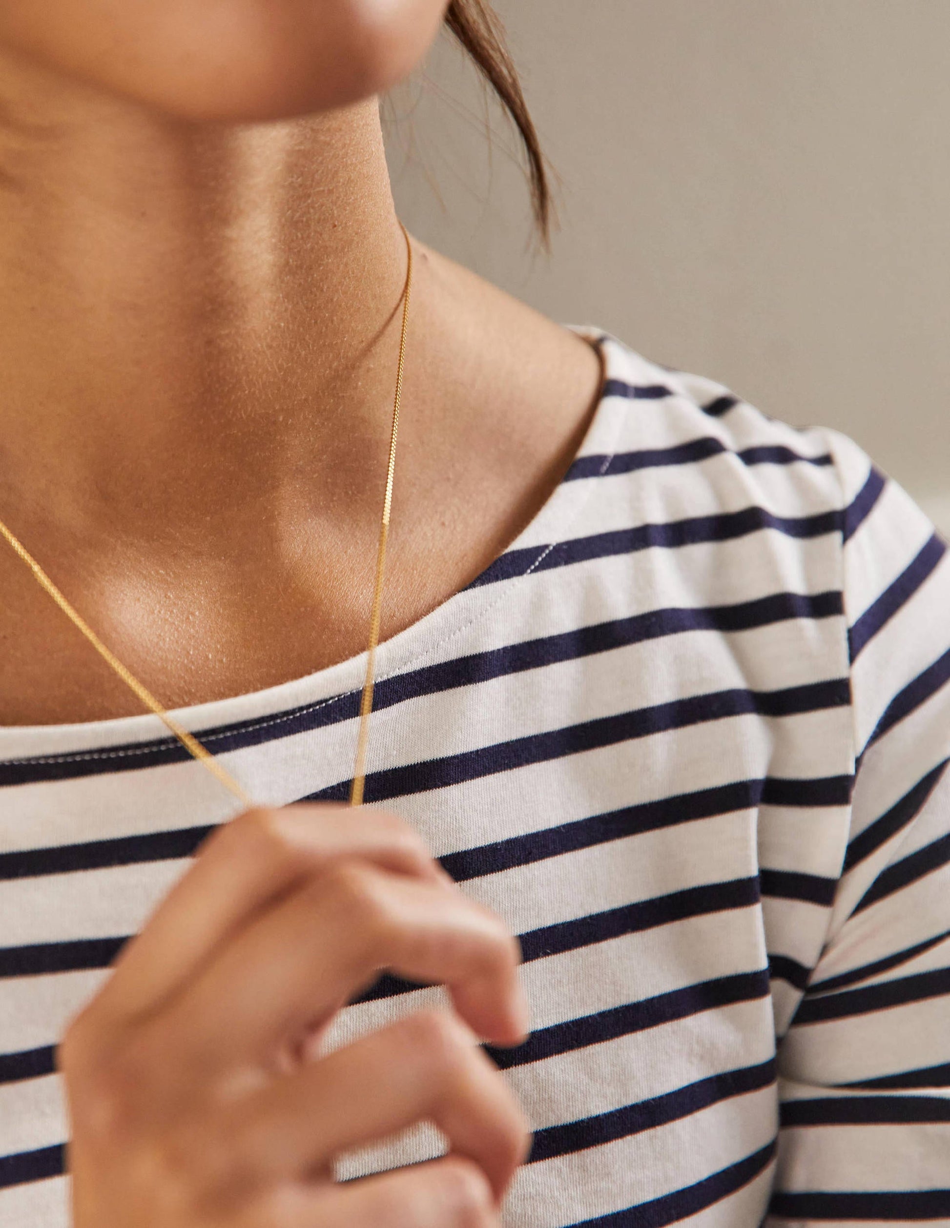 Langärmliges Bretonshirt-Naturweiß/Navy, Gestreift-2