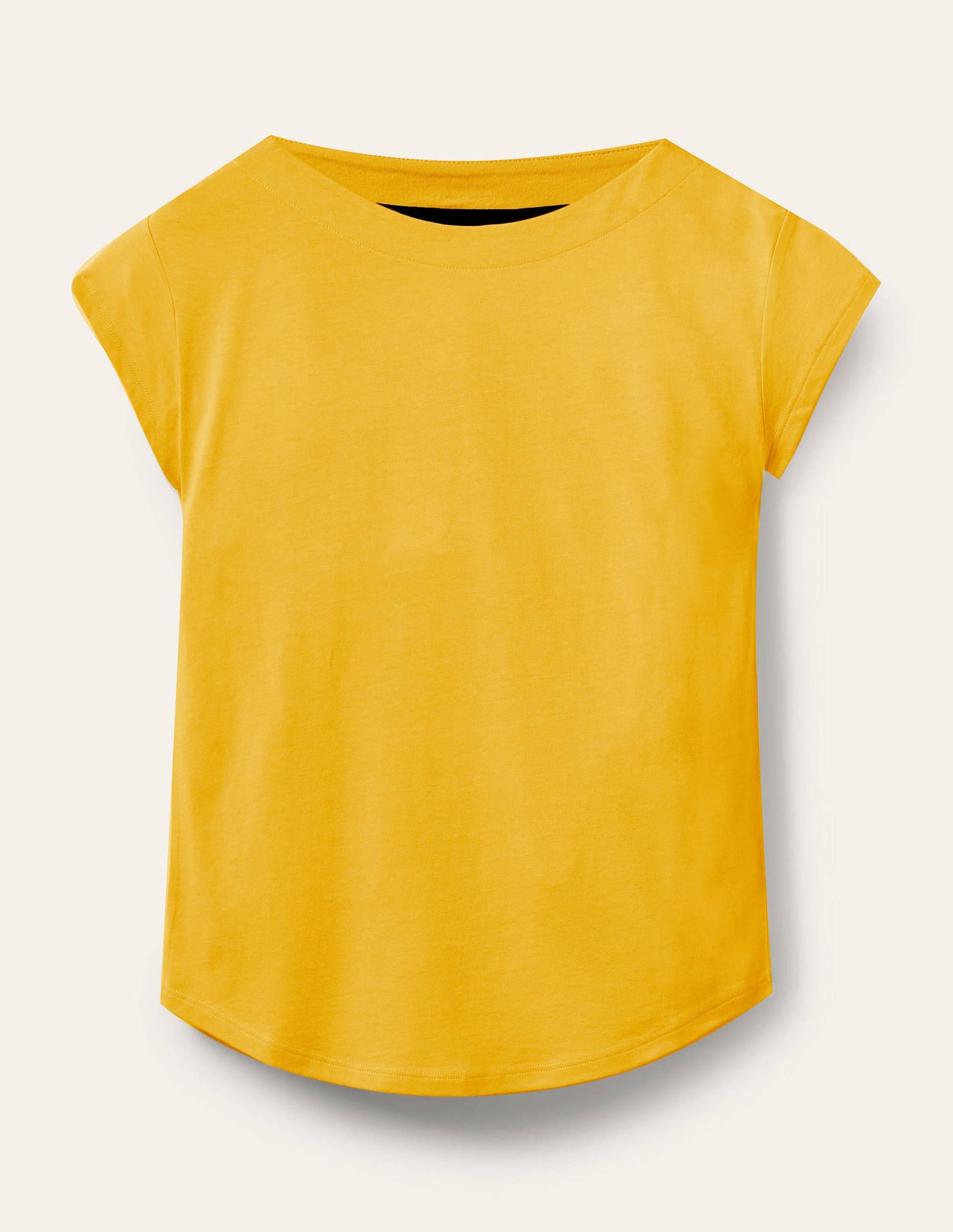 Supersoft Boat Neck T-Shirt-Honeycomb-5