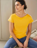 Supersoft Boat Neck T-Shirt-Honeycomb