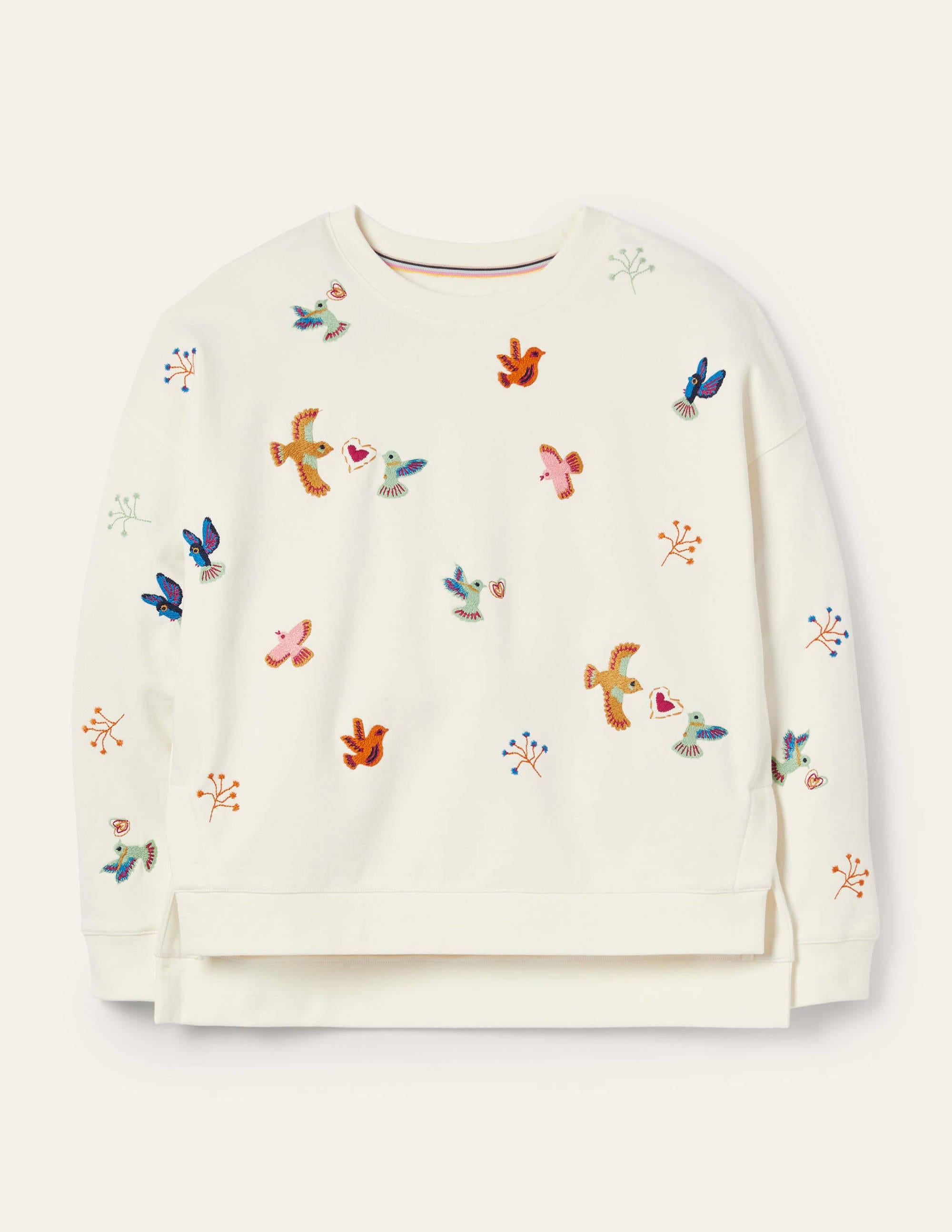 Jasmine Sweatshirt-Naturweiß/Bunt, Stickerei - Image 5