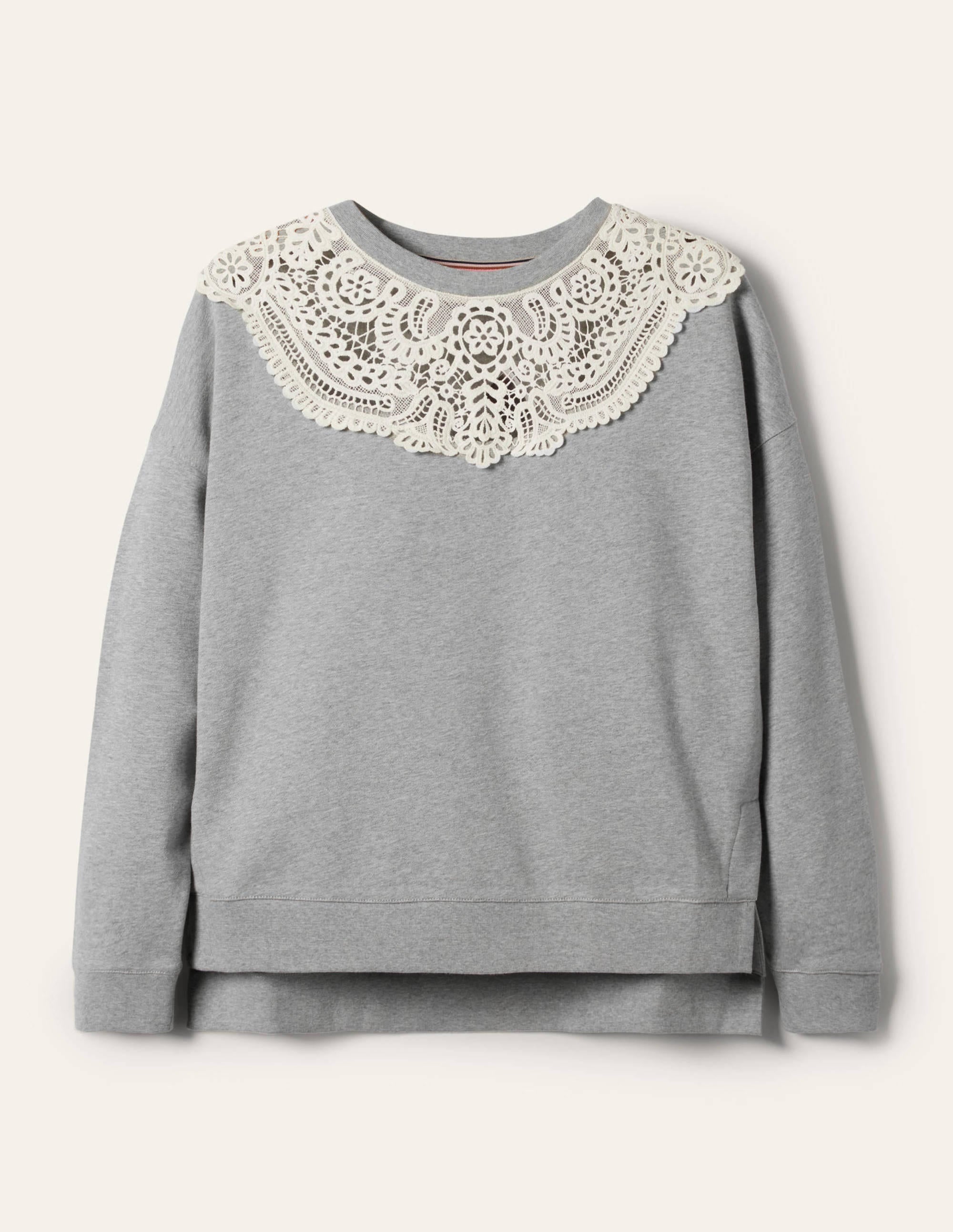 Sweat original-Gris chiné/ivoire - Image 6