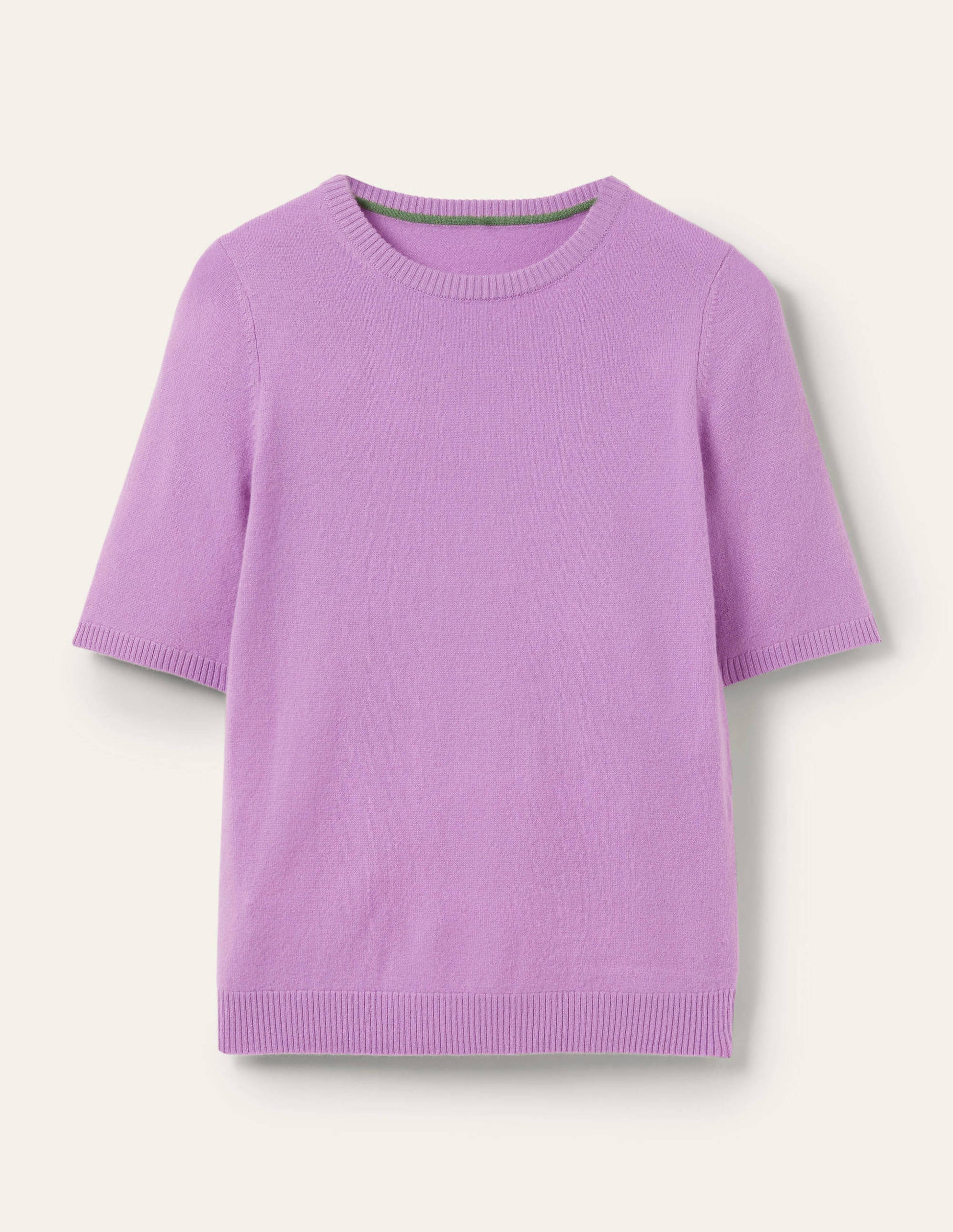 Top en maille de cachemire-Violette africaine-5
