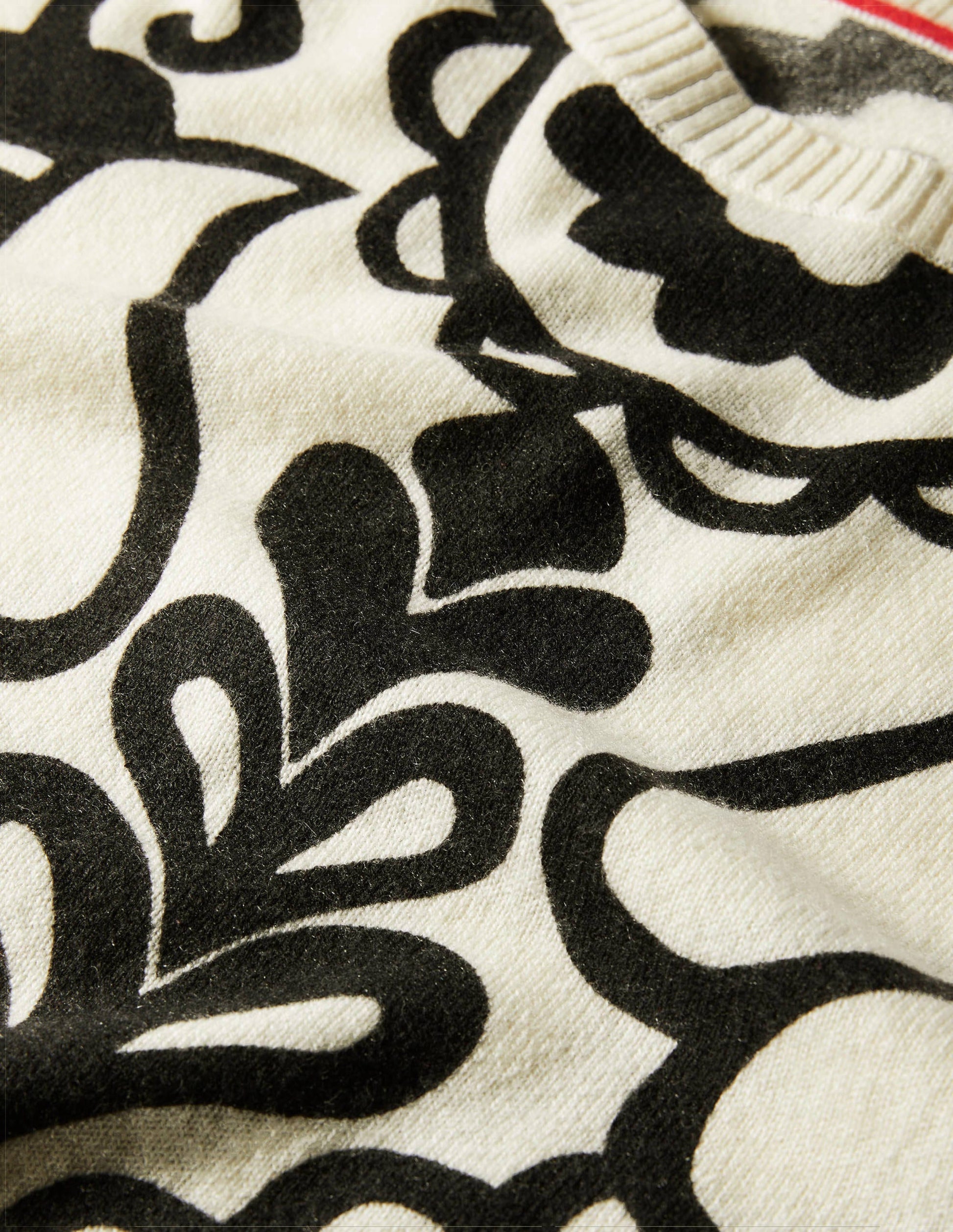 Margot Kaschmirpullover-Naturweiß, Blumenherz-6