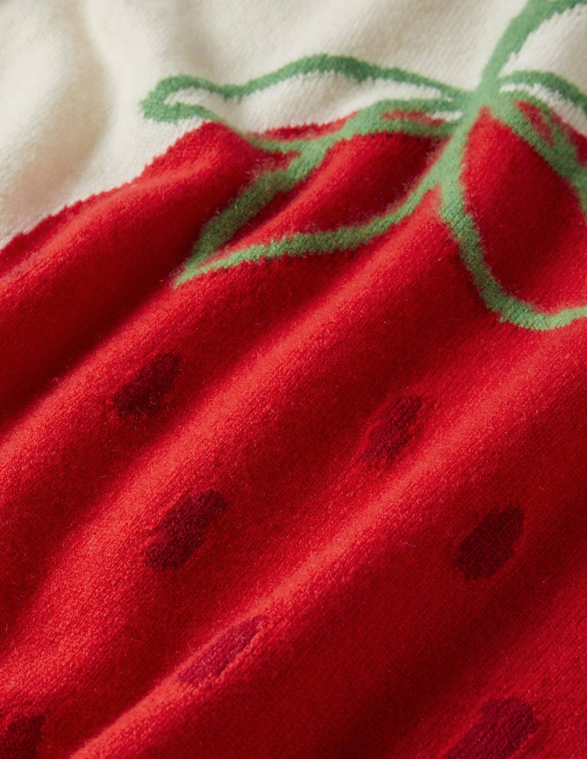 Margot Cashmere Jumper-Ivory, Strawberry-5