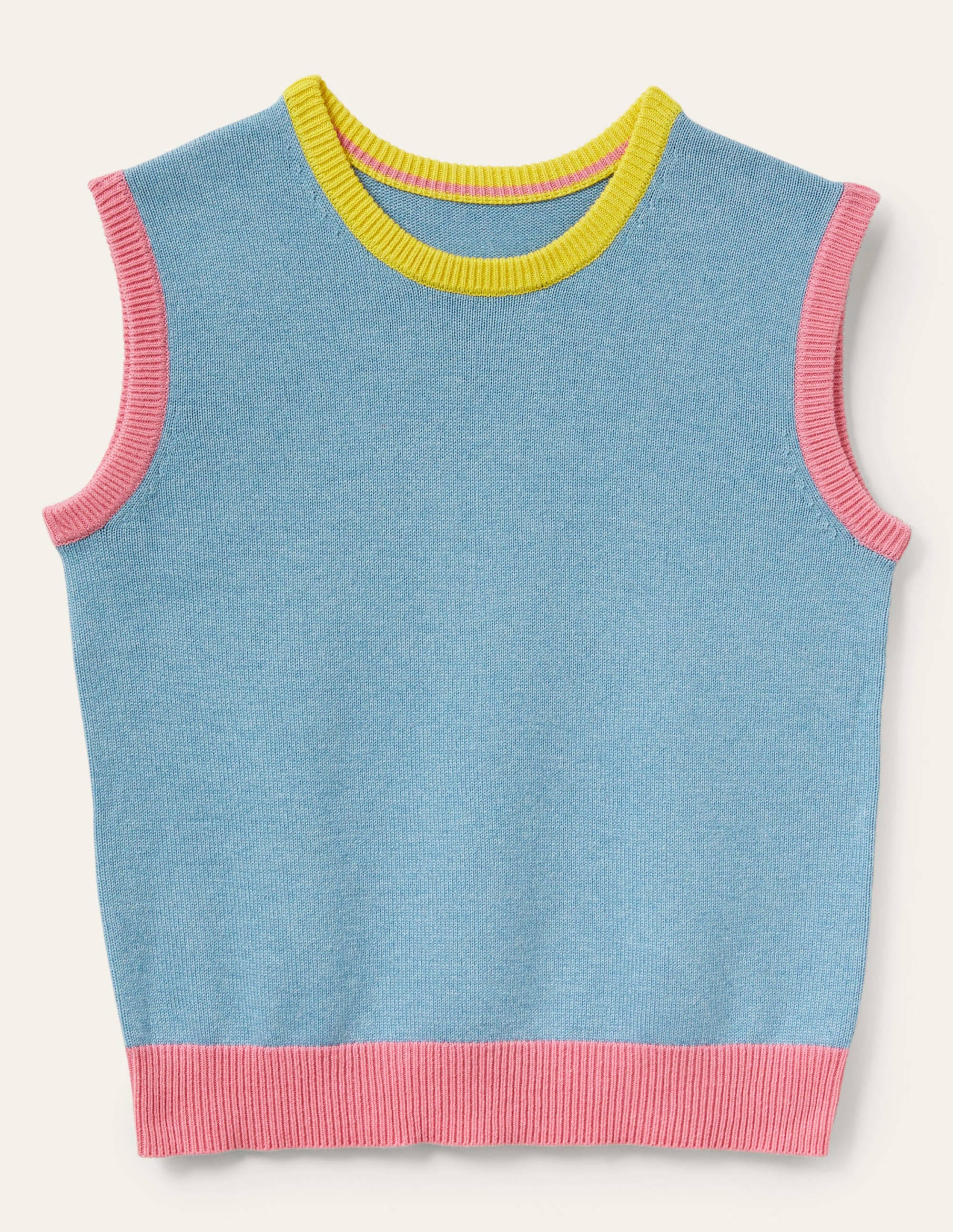 Harriet Top-Graublau, Blockfarben - Image 6