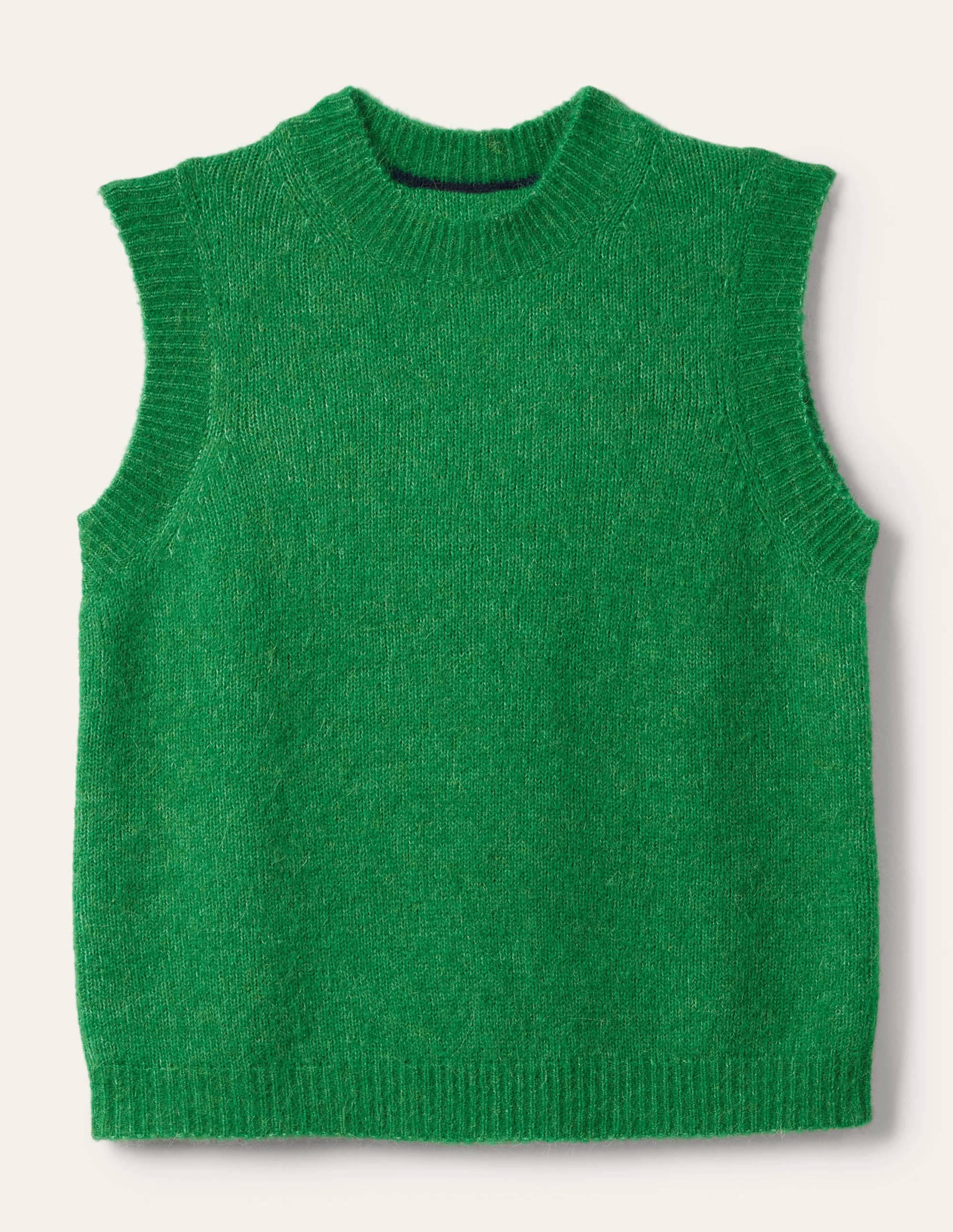 Débardeur en maille duveteuse-Vert irlandais - Image 5