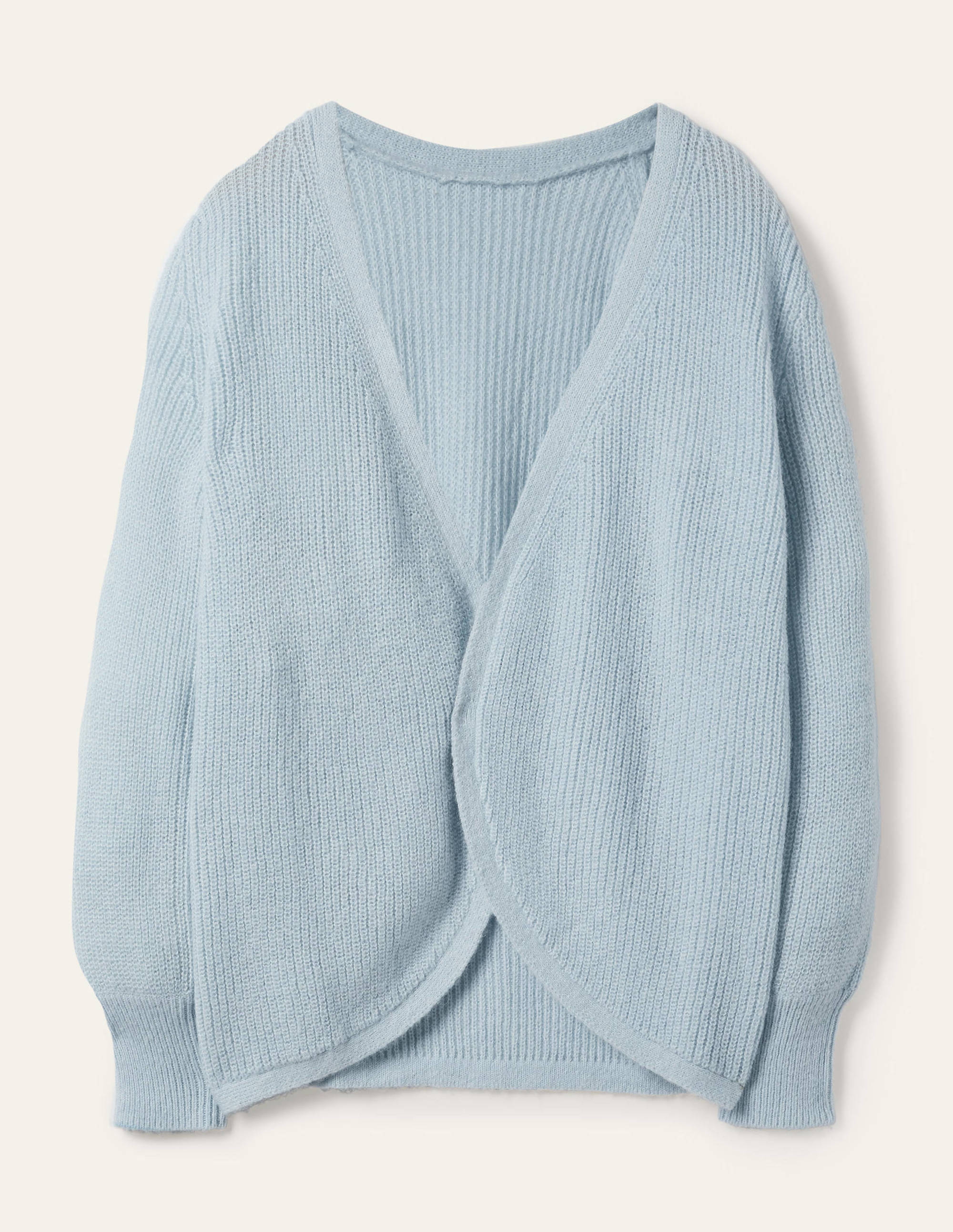 Gilet douillet oversize-Ciel matinal - Image 6