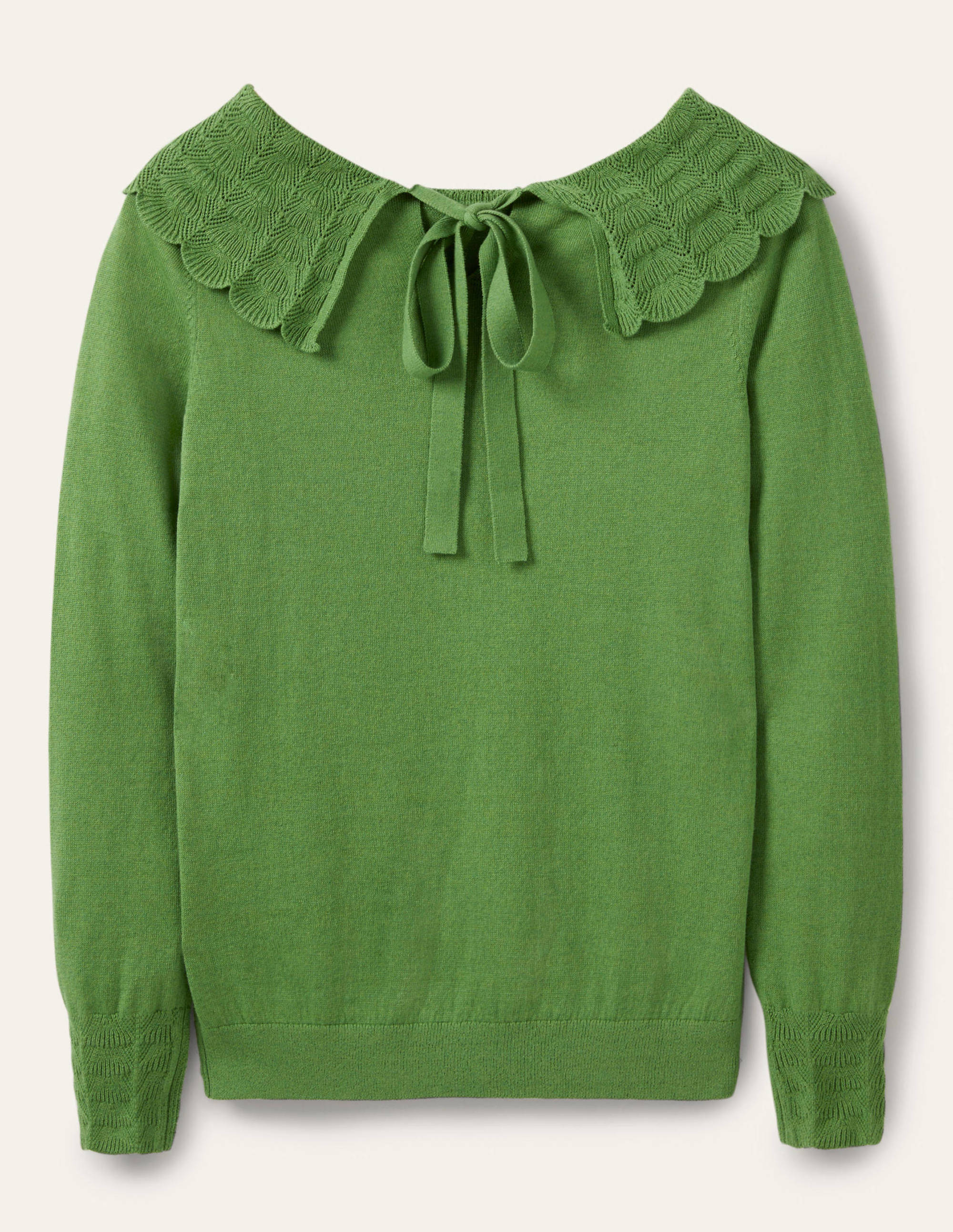 Pull avec col noué à l'arrière-Lierre anglais - Image 5