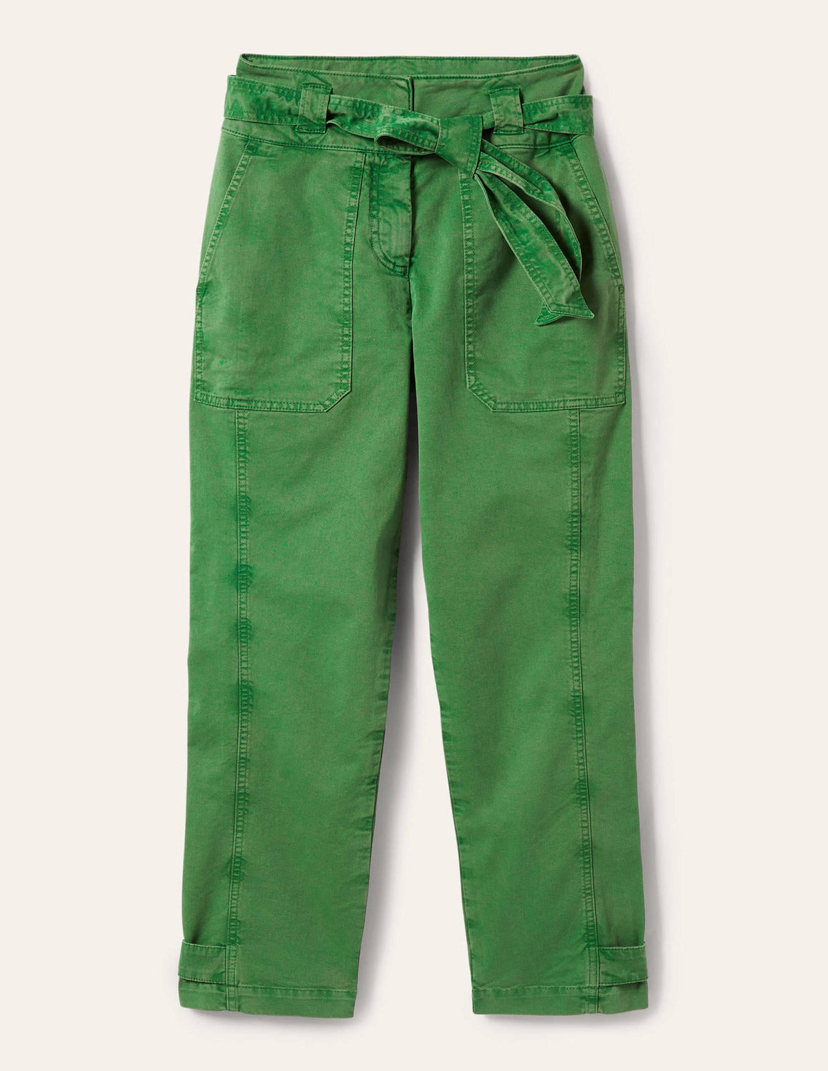 Chinohose mit Gürtel-Sprossengrün - Image 5