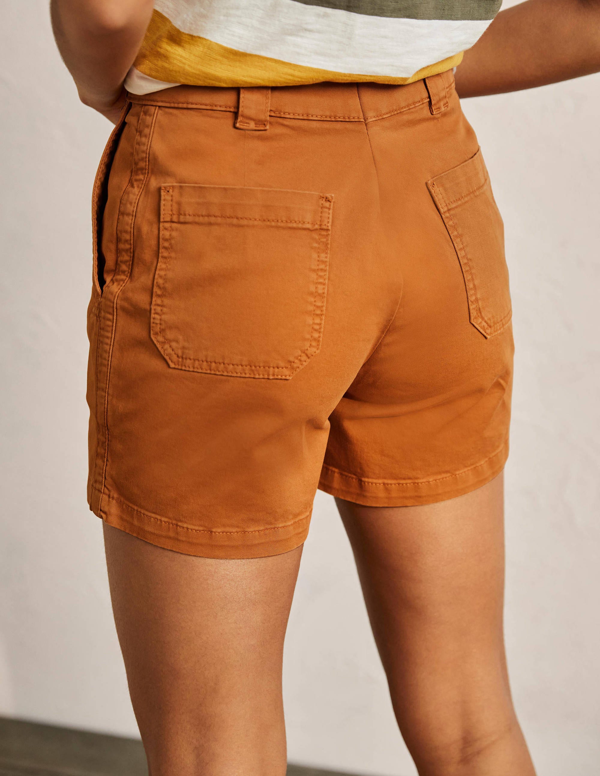 Klassische Chinoshorts-Teakbraun - Image 3