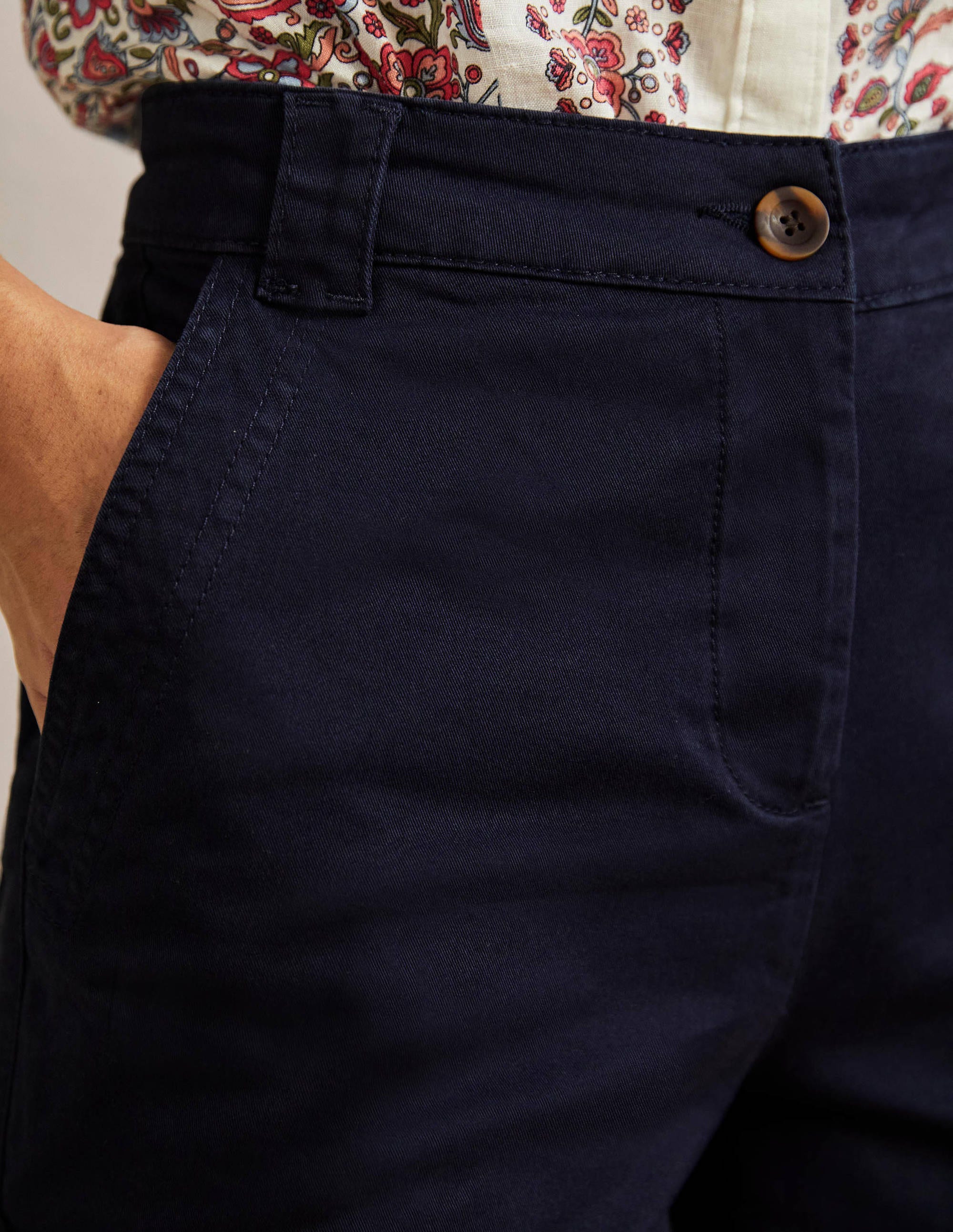 Short chino classique-Bleu marine - Image 2