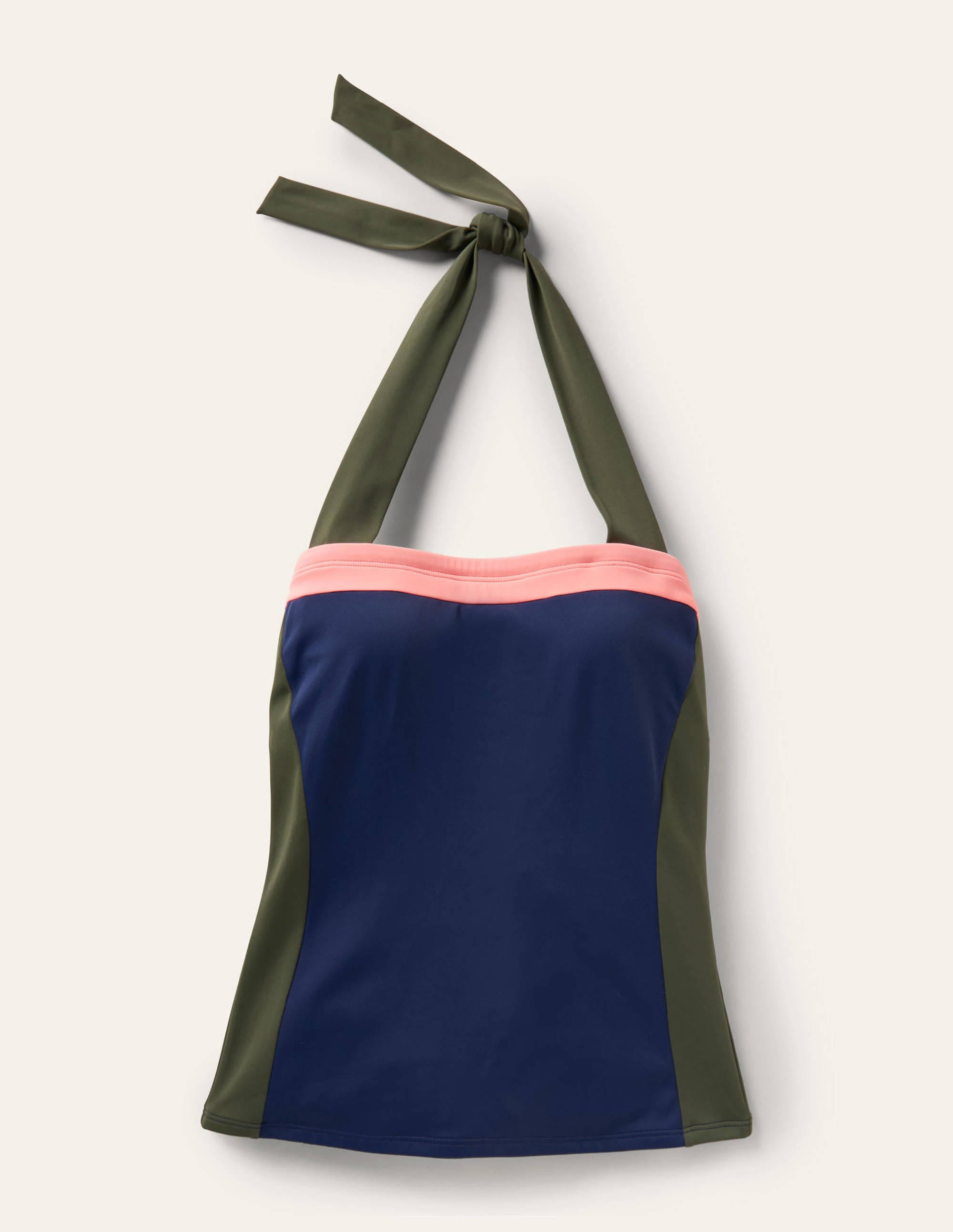 Santorini Tankini-Oberteil-Französisches Navy, Blockfarben - Image 5