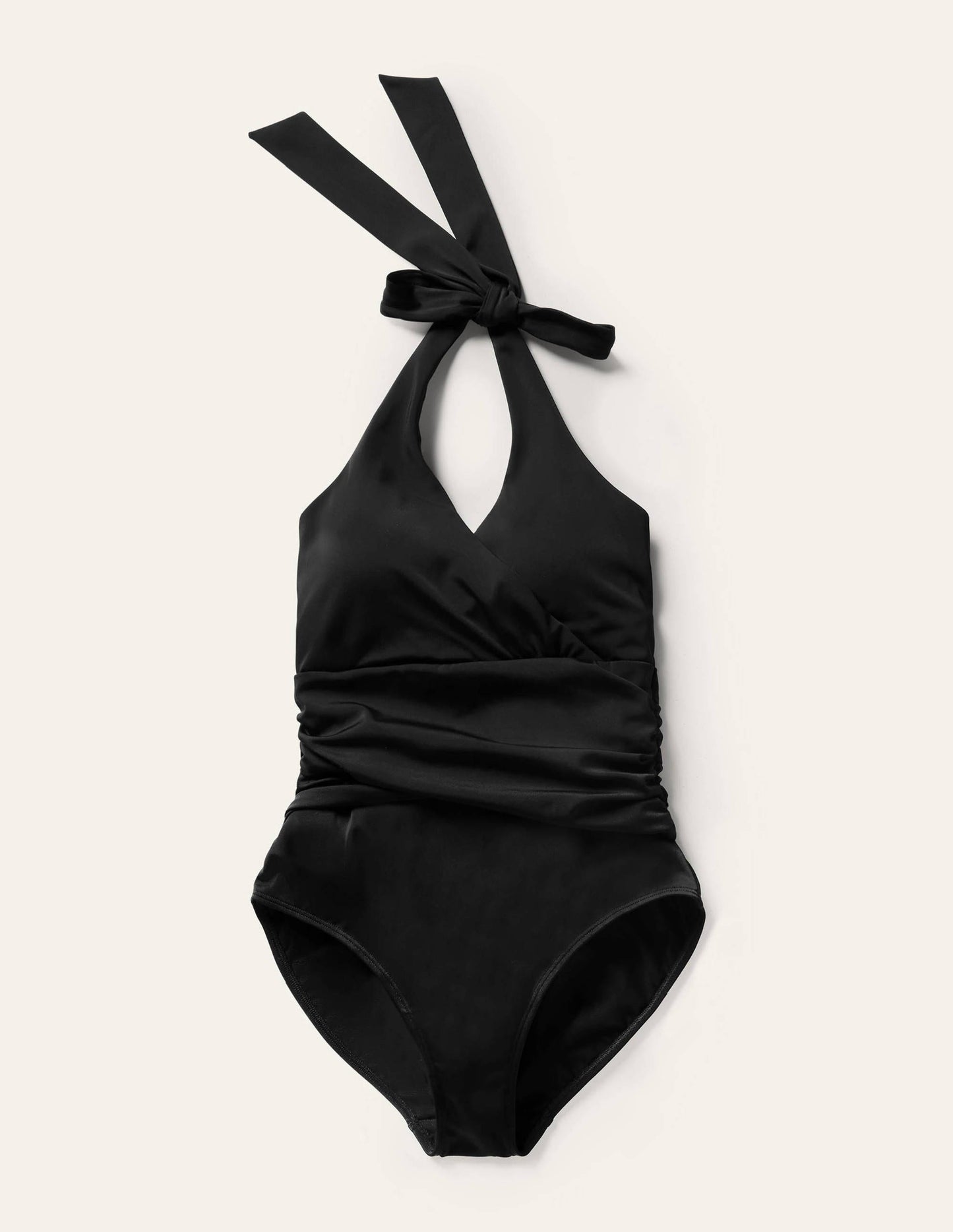 Levanzo Halter Swimsuit-Black