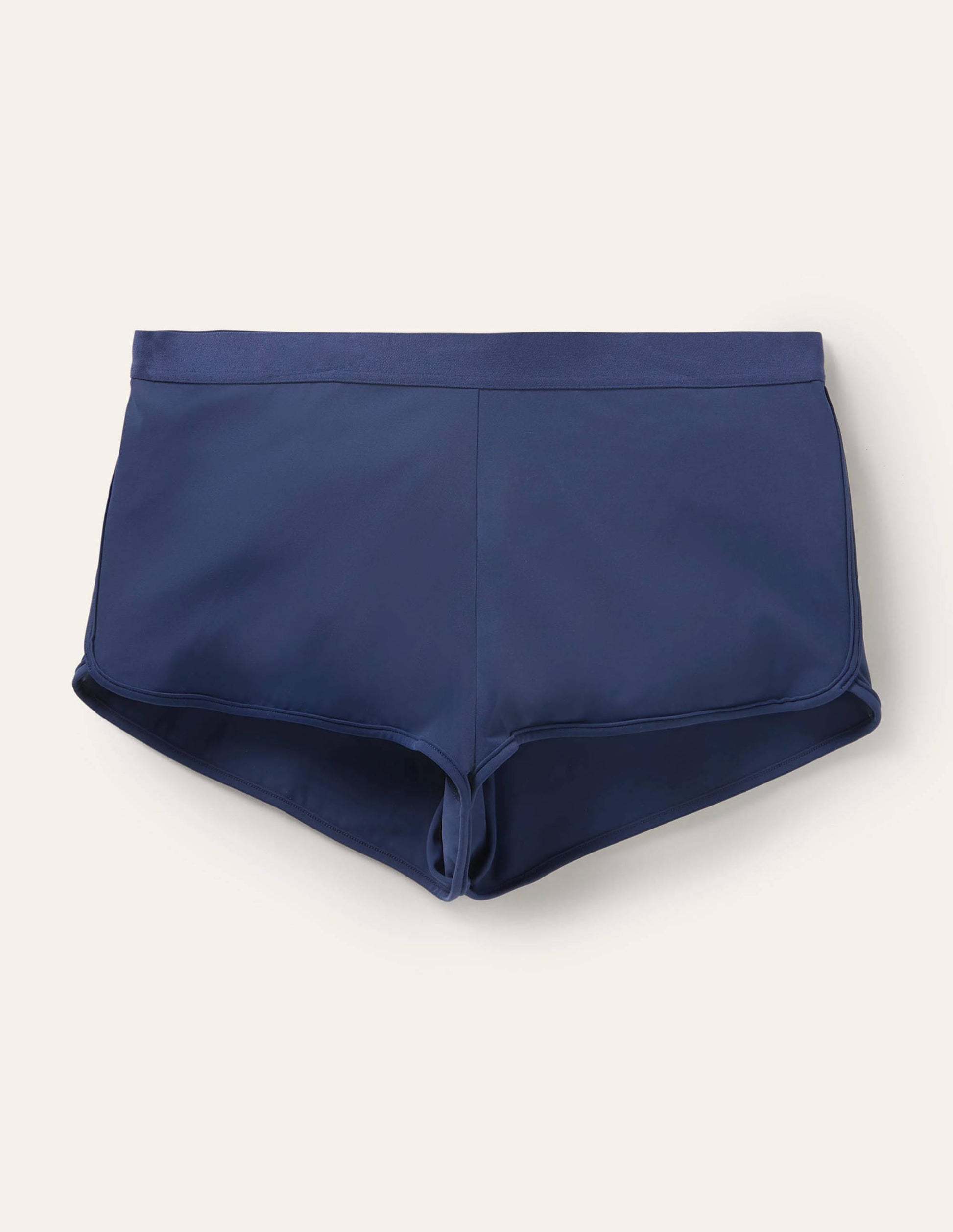 Strandshorts mit elastischem Bund-Französisches Navy-5