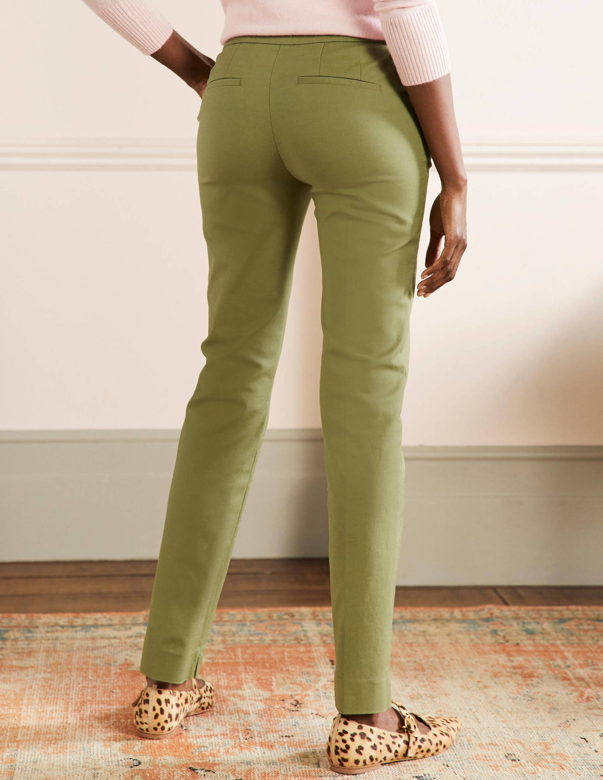 Pantalon Richmond-Vert petit pois - Image 3